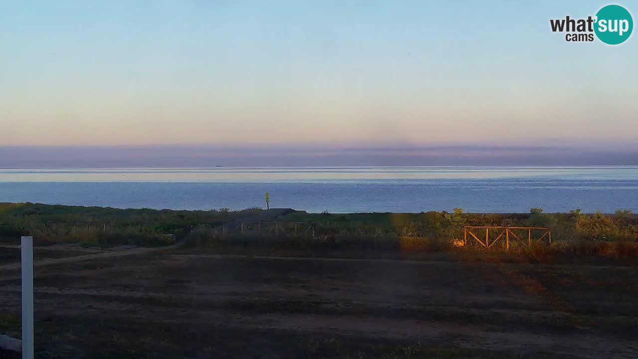 Strand Is Arutas webcam | Oristano – Sardinien