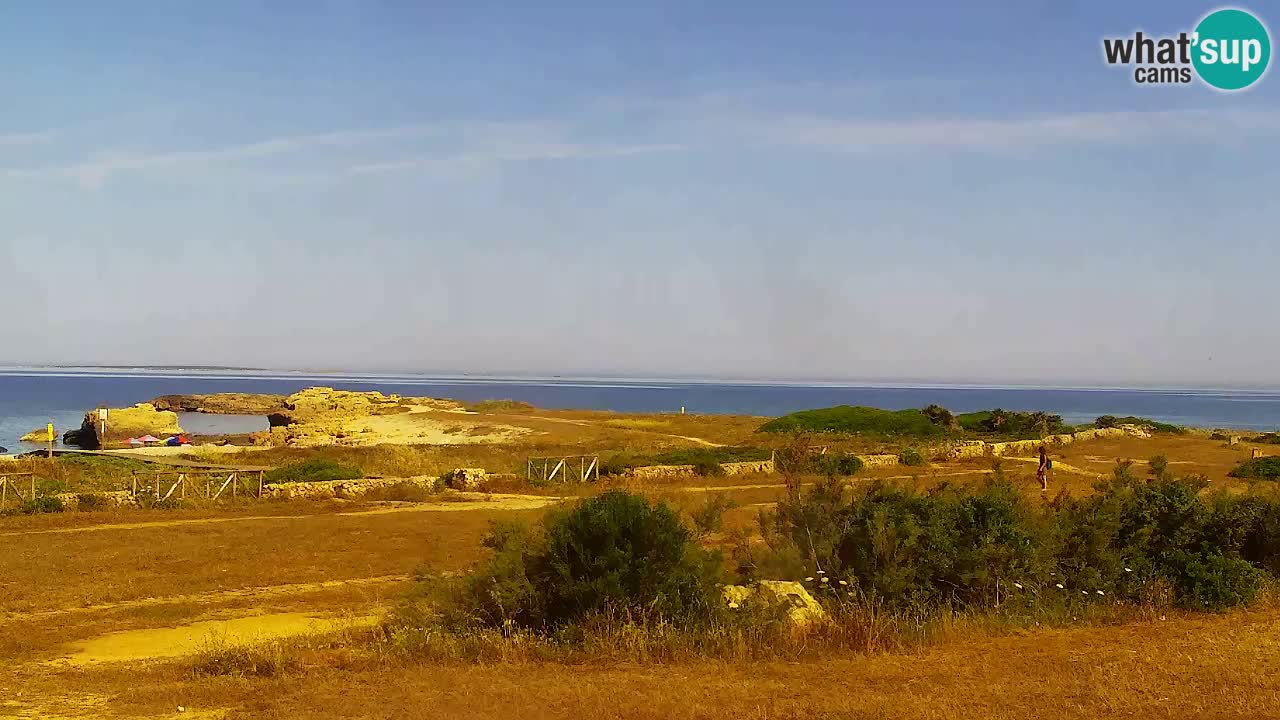 Webcam Is Arutas spiaggia | Oristano – Sardegna