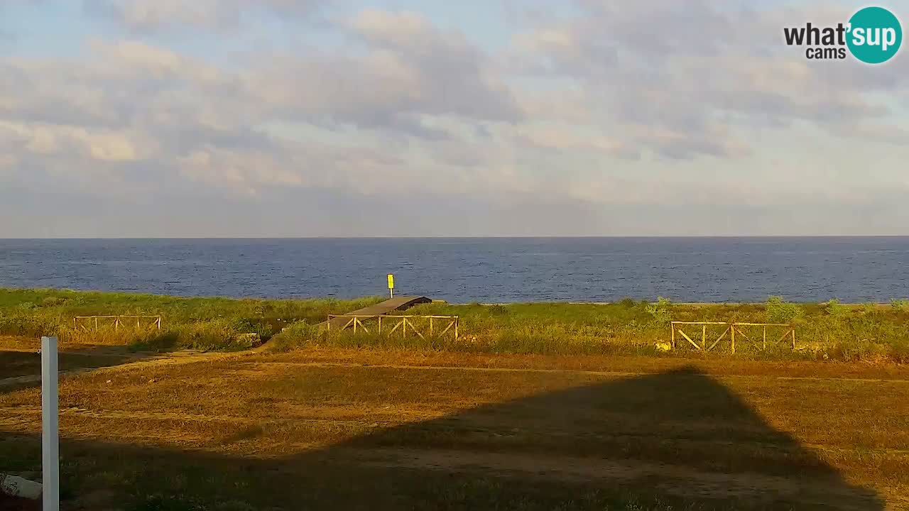 Is Arutas webcam beach | Oristano – Sardinia