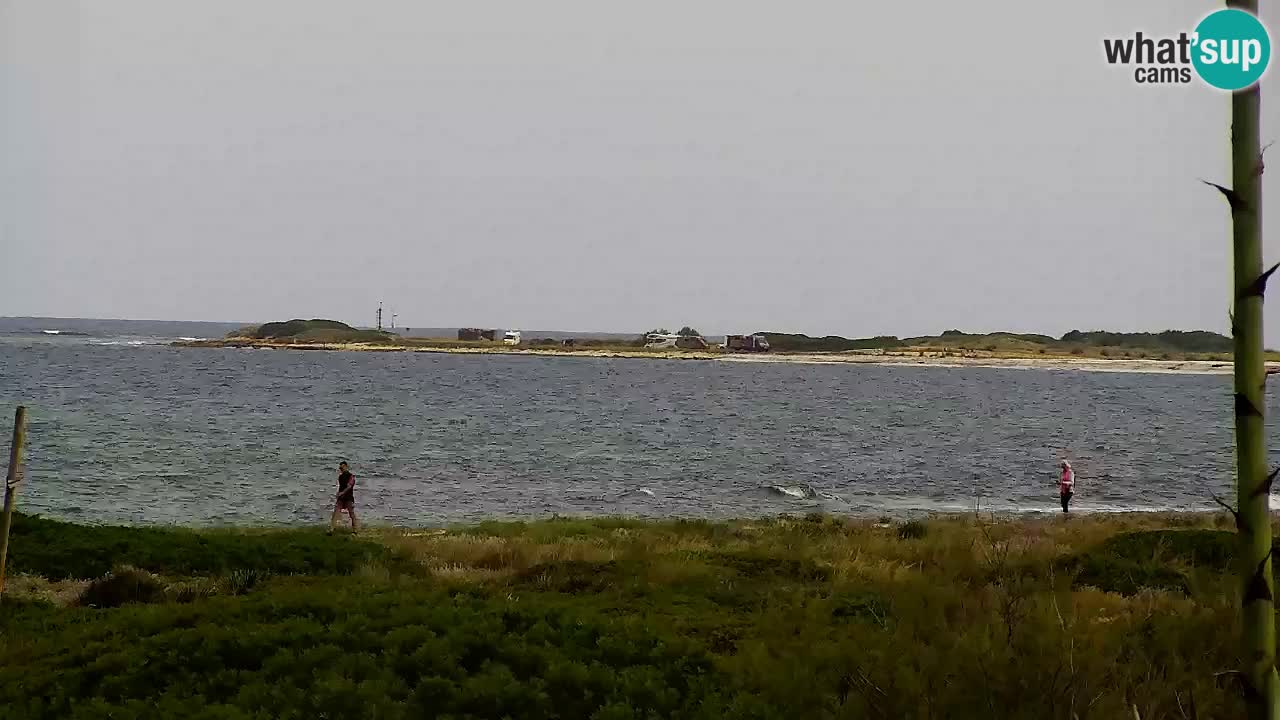 Web kamera Is Arutas plaža | Oristano – Sardinija