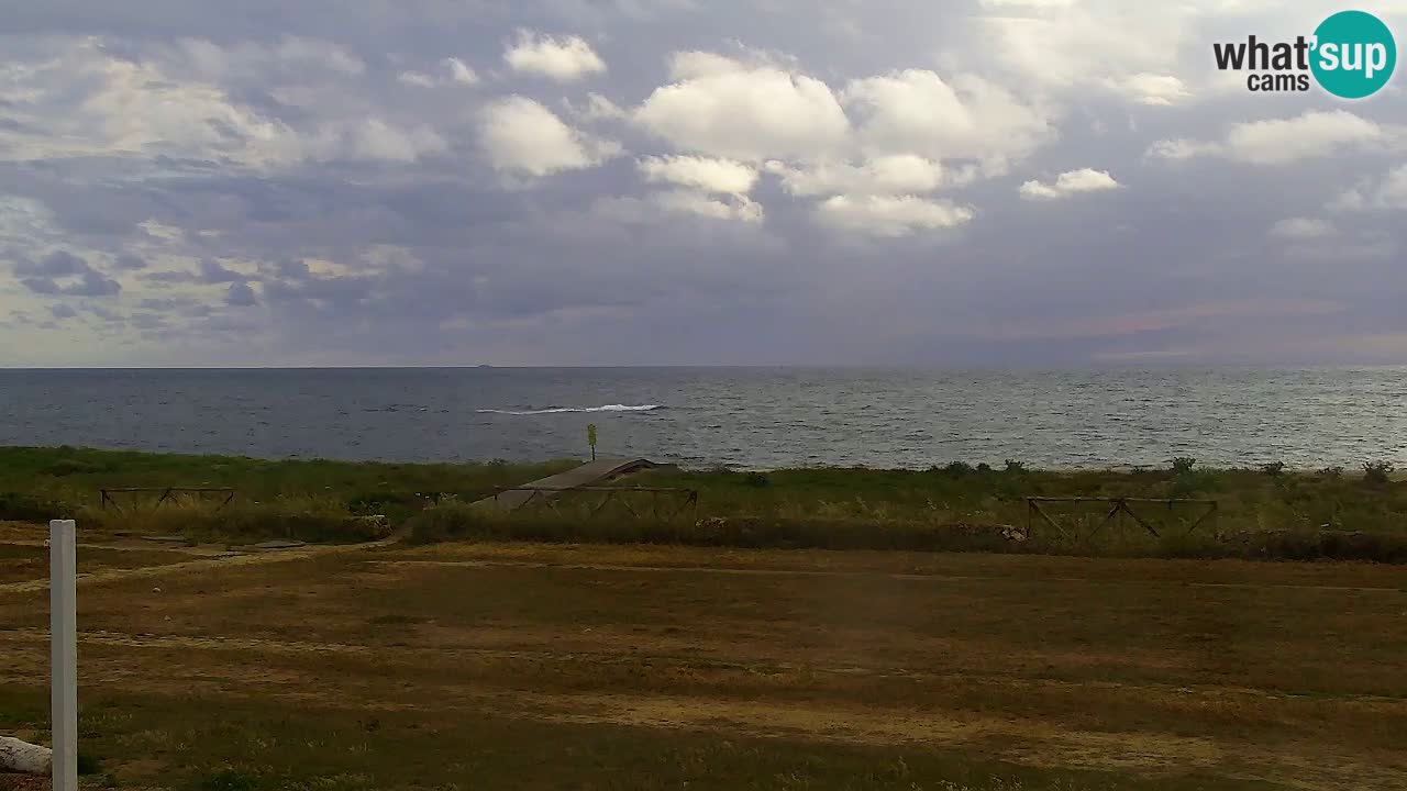 Strand Is Arutas webcam | Oristano – Sardinien