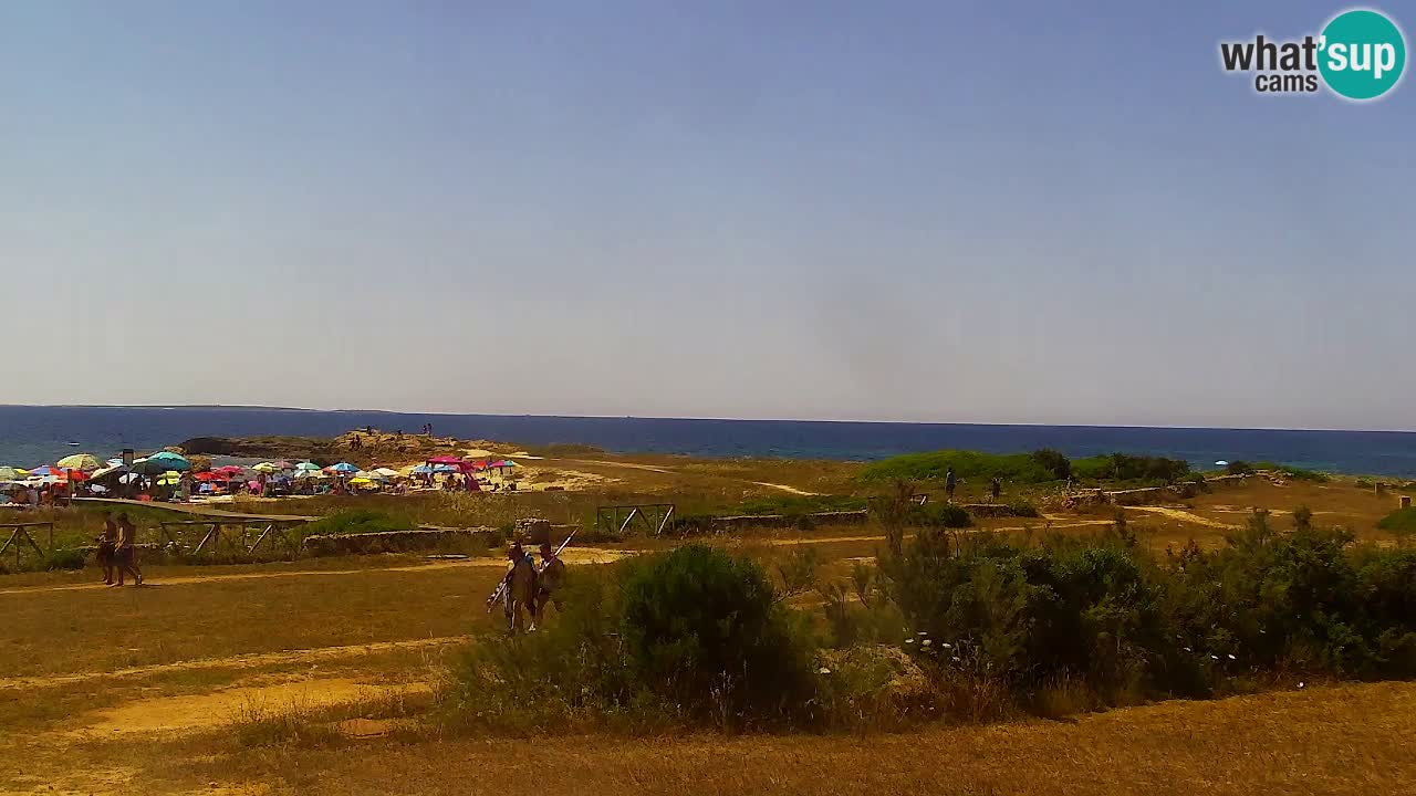 Strand Is Arutas webcam | Oristano – Sardinien
