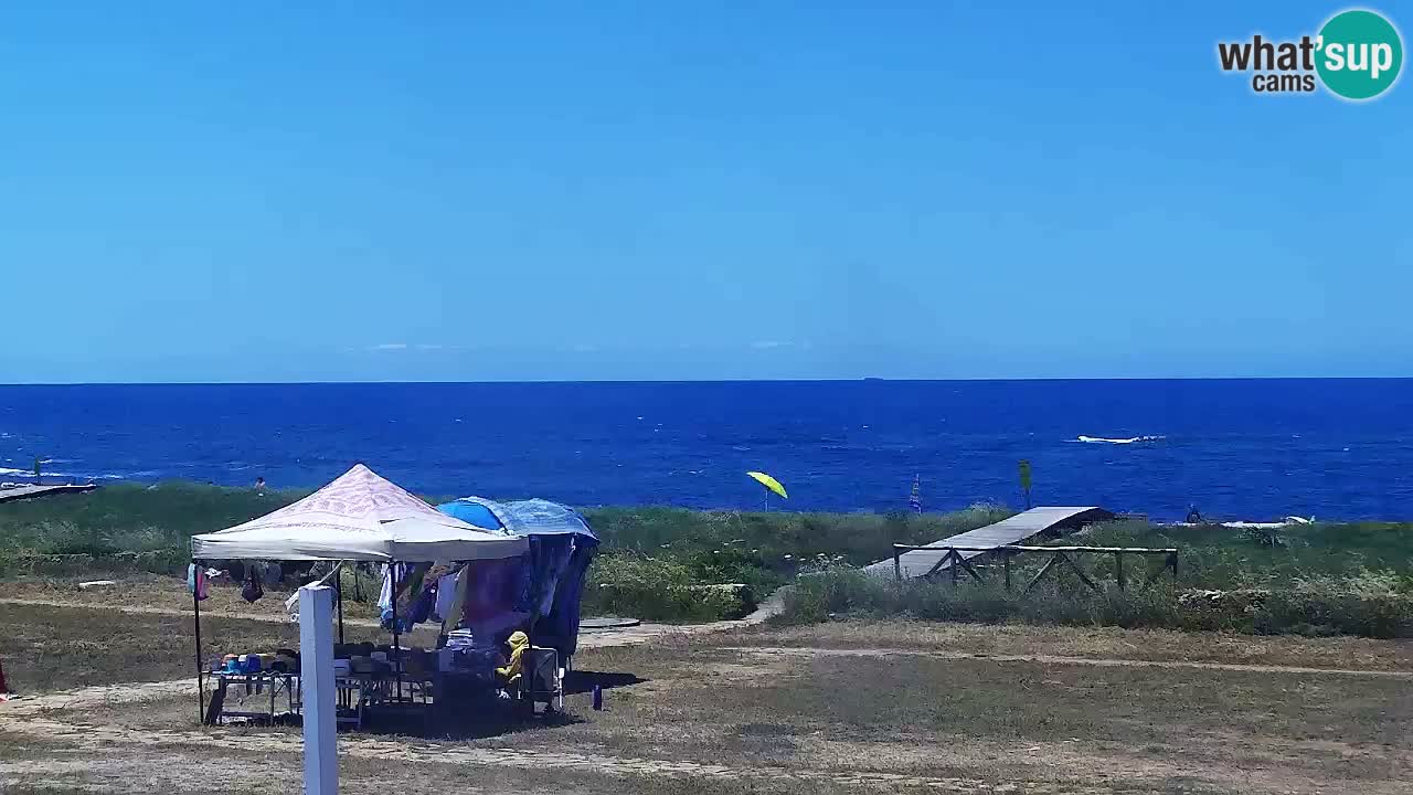 Strand Is Arutas webcam | Oristano – Sardinien
