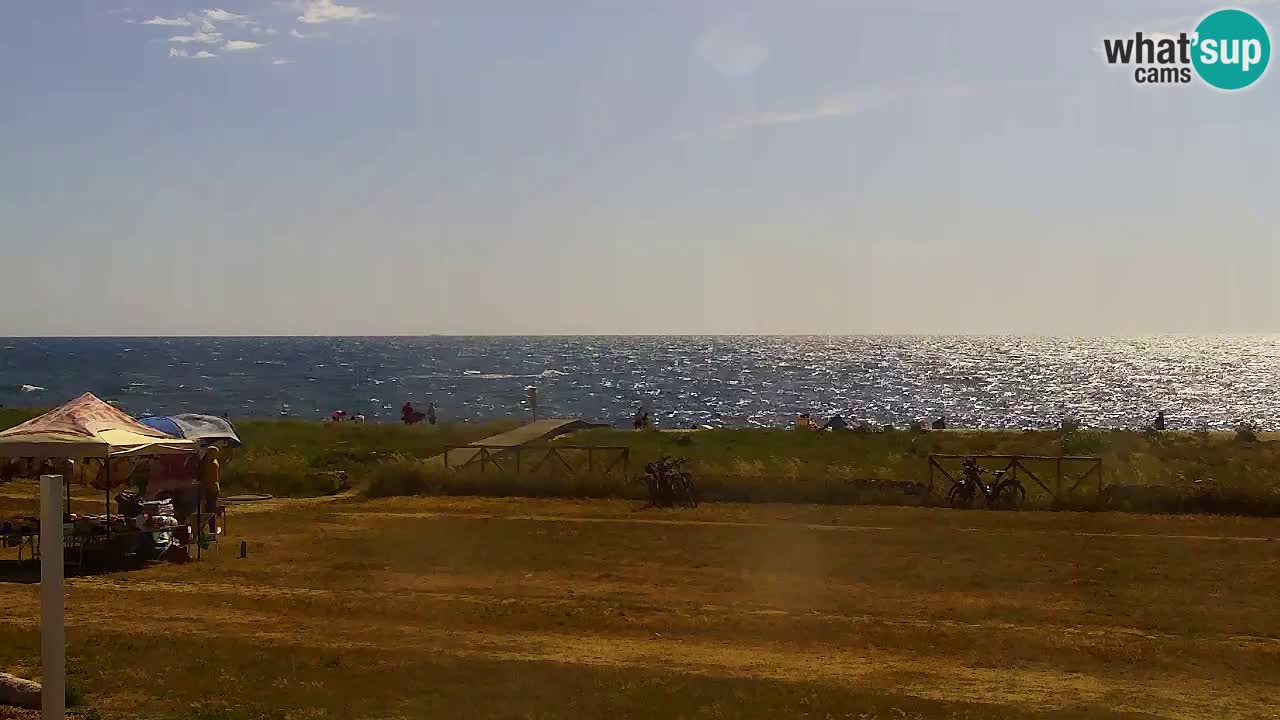 Is Arutas webcam beach | Oristano – Sardinia