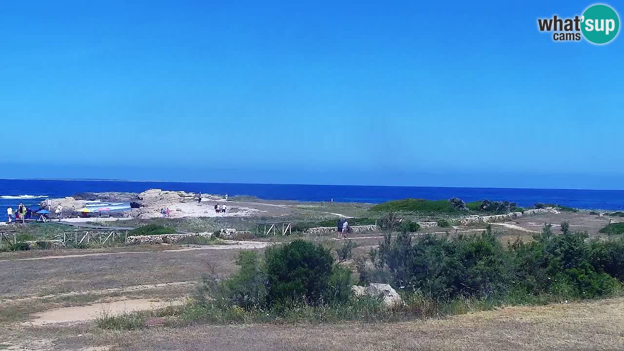 Strand Is Arutas webcam | Oristano – Sardinien