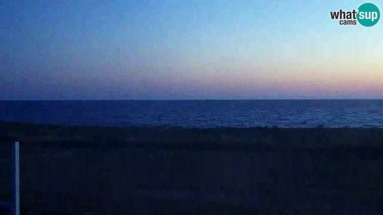 Strand Is Arutas webcam | Oristano – Sardinien