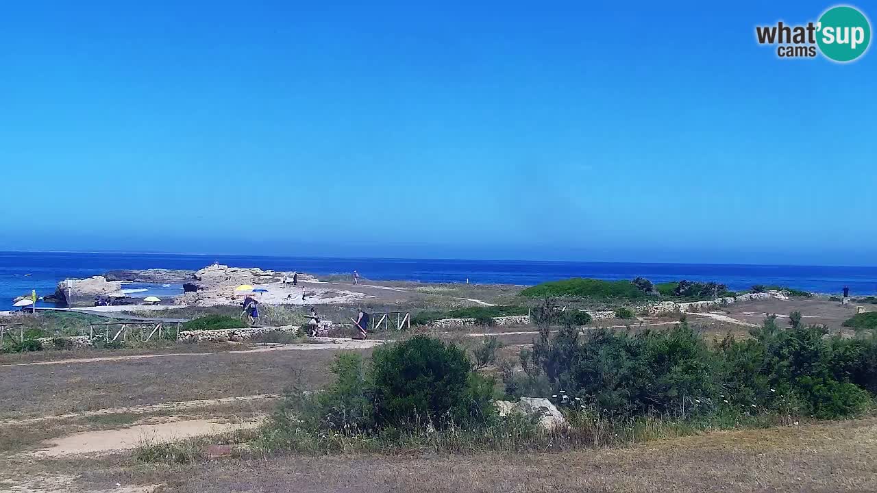Strand Is Arutas webcam | Oristano – Sardinien