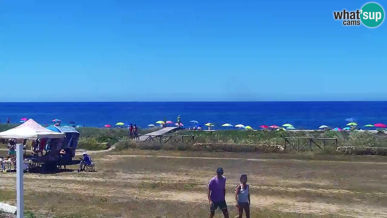 Strand Is Arutas webcam | Oristano – Sardinien