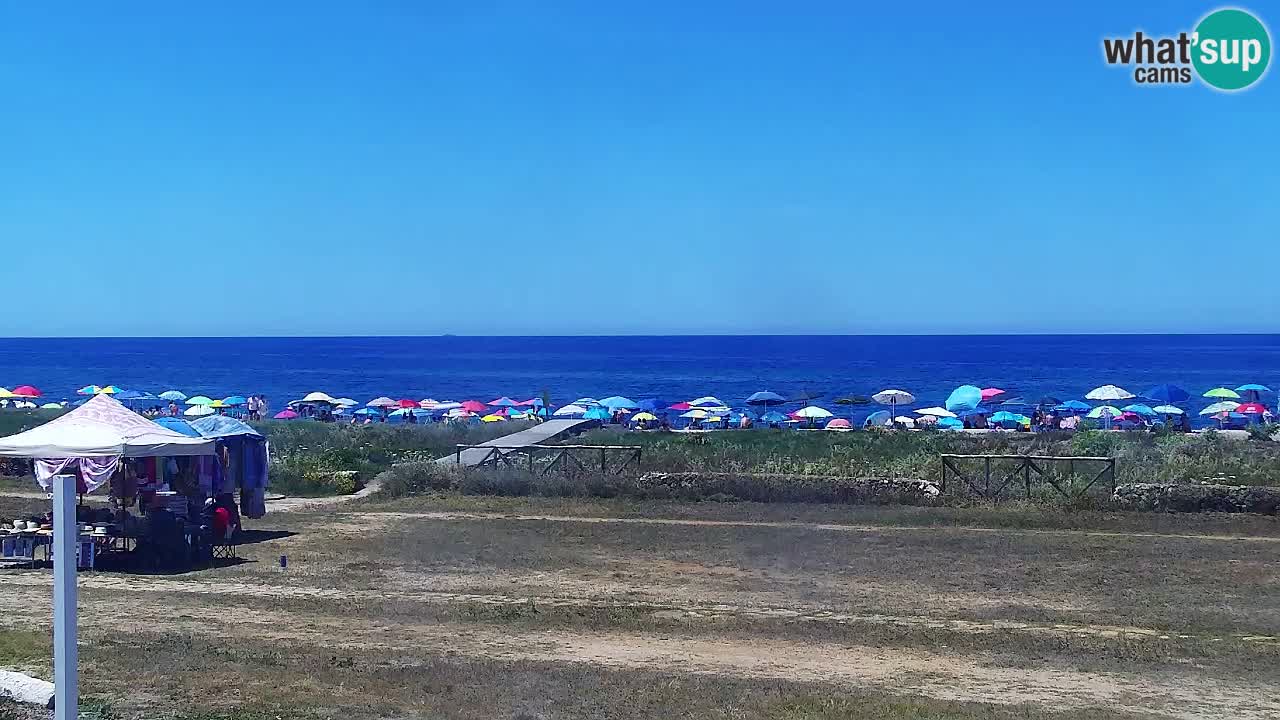 Web kamera Is Arutas plaža | Oristano – Sardinija