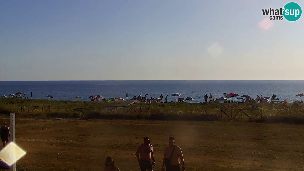 Strand Is Arutas webcam | Oristano – Sardinien