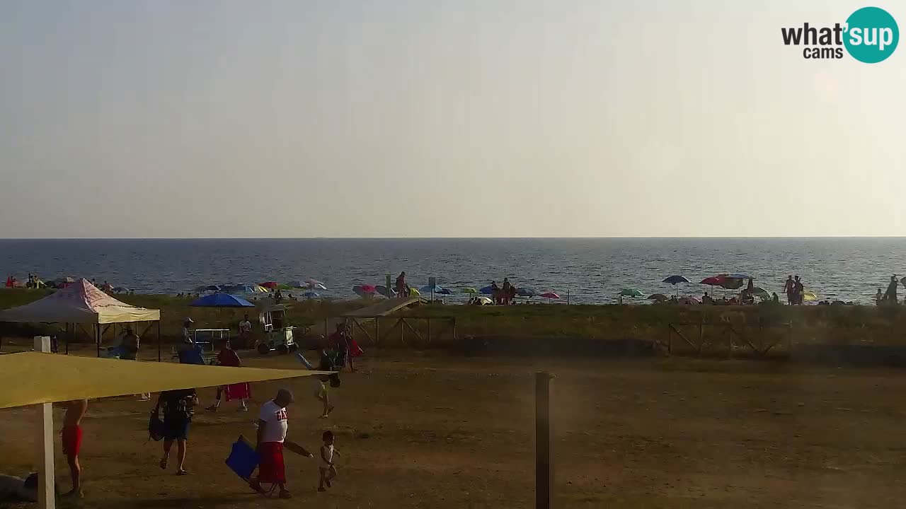 Is Arutas webcam beach | Oristano – Sardinia