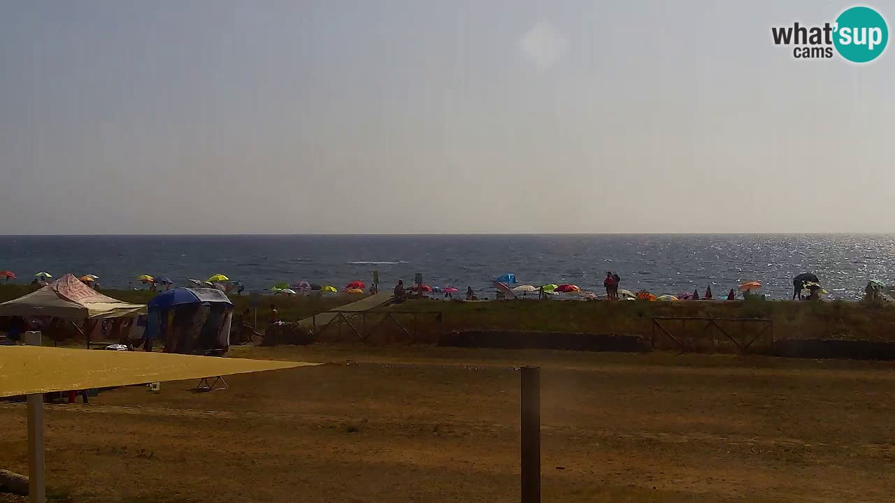 Web kamera Is Arutas plaža | Oristano – Sardinija