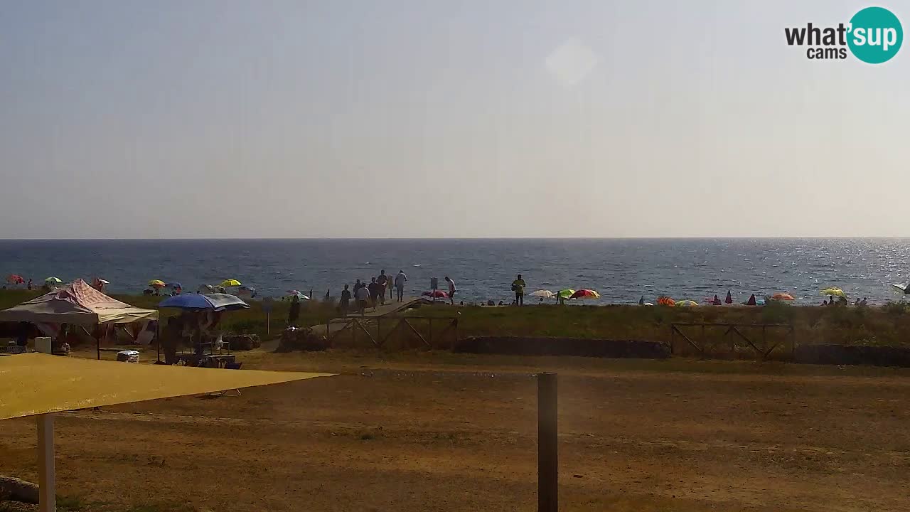 Web kamera Is Arutas plaža | Oristano – Sardinija