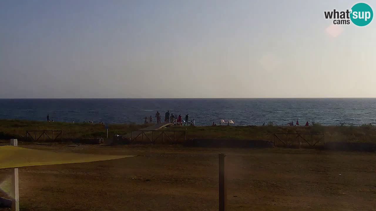 Webcam Is Arutas spiaggia | Oristano – Sardegna