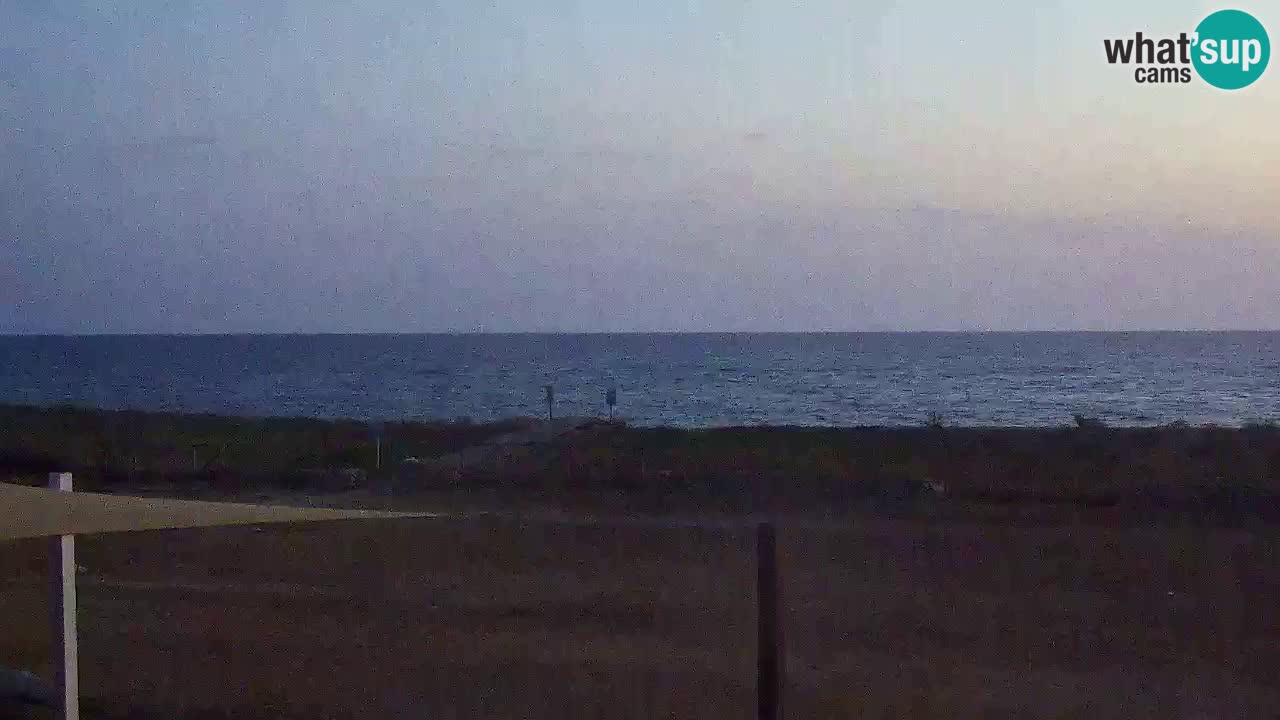 Webcam Is Arutas spiaggia | Oristano – Sardegna