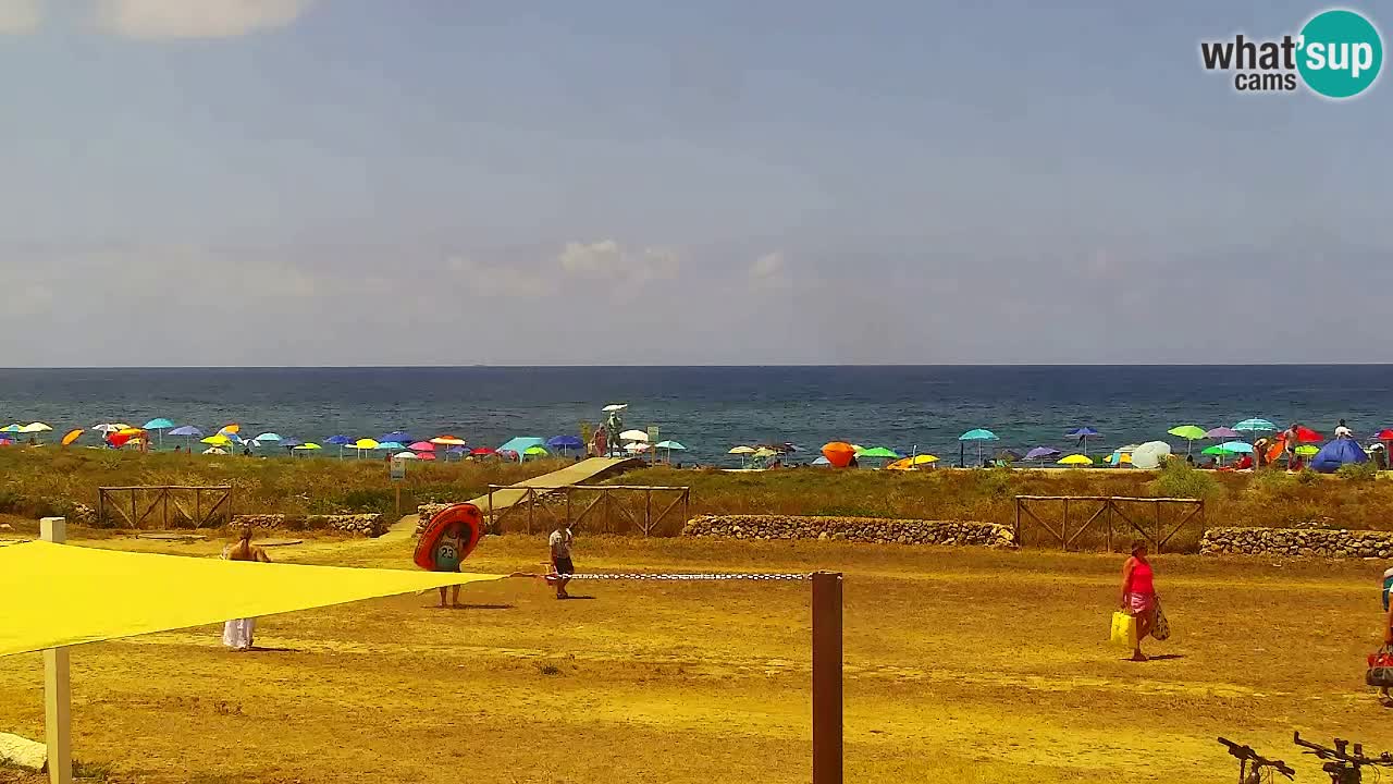 Web kamera Is Arutas plaža | Oristano – Sardinija