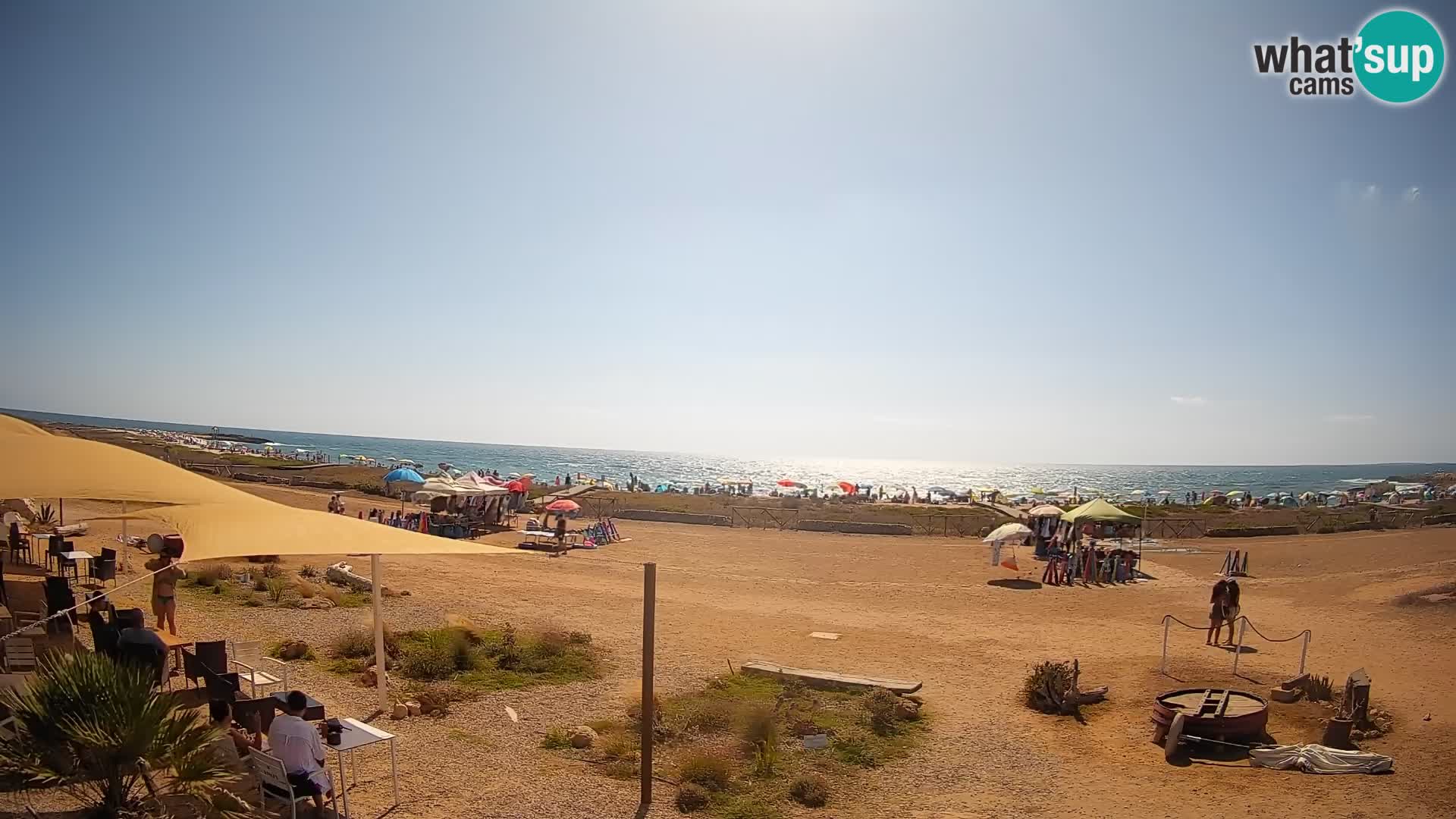 Is Arutas webcam beach | Oristano – Sardinia
