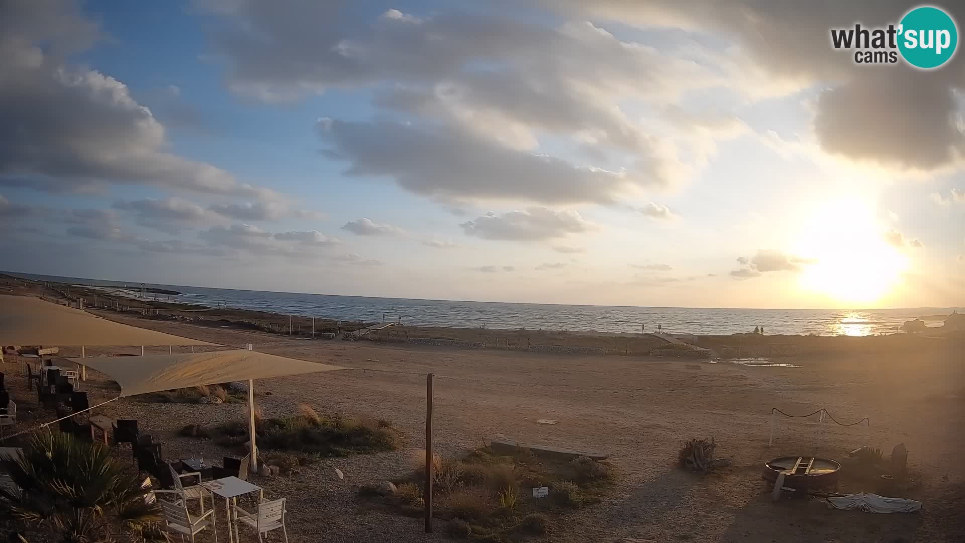 Is Arutas livecam plage | Oristano – Sardaigne
