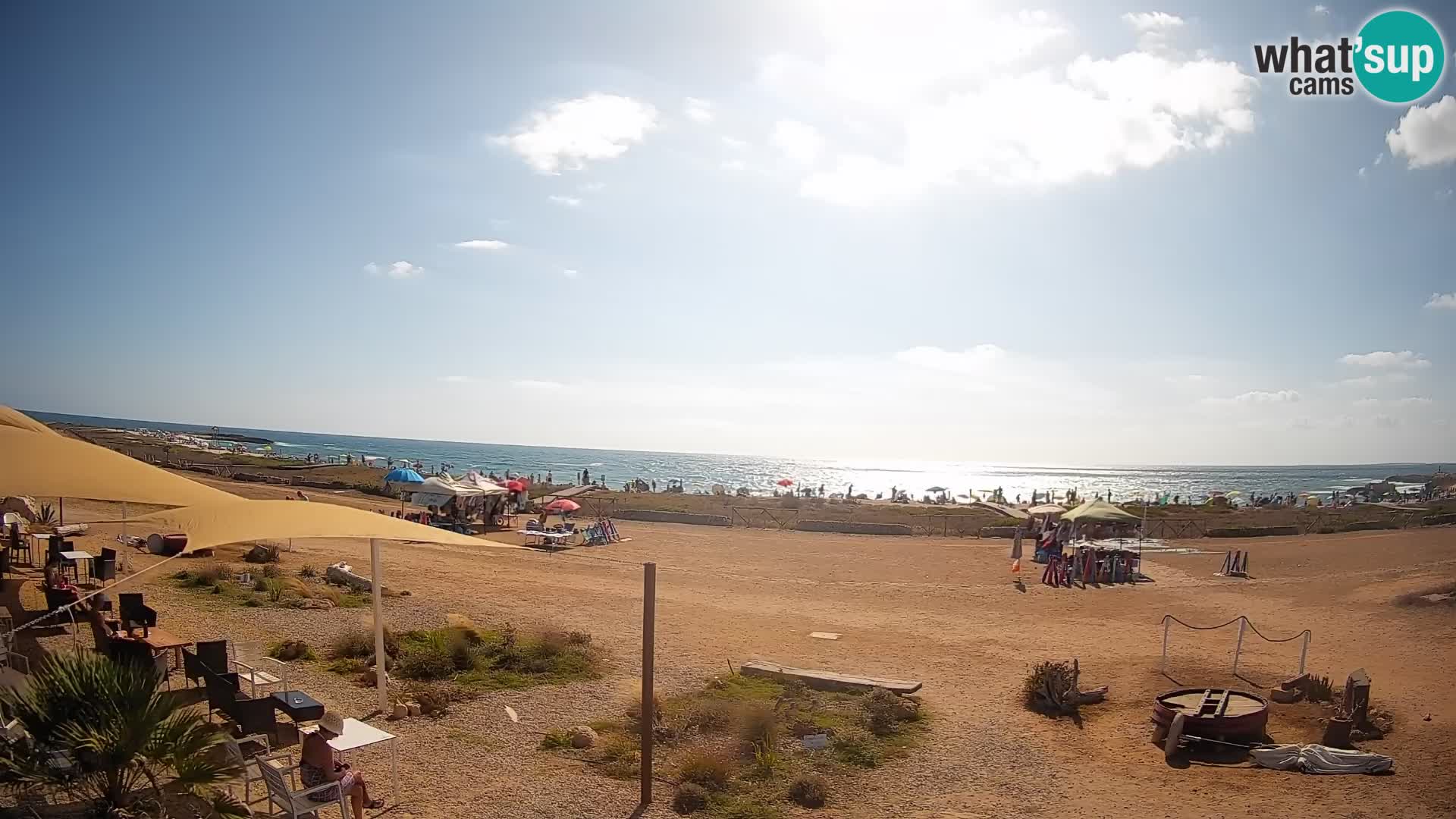 Is Arutas livecam plage | Oristano – Sardaigne