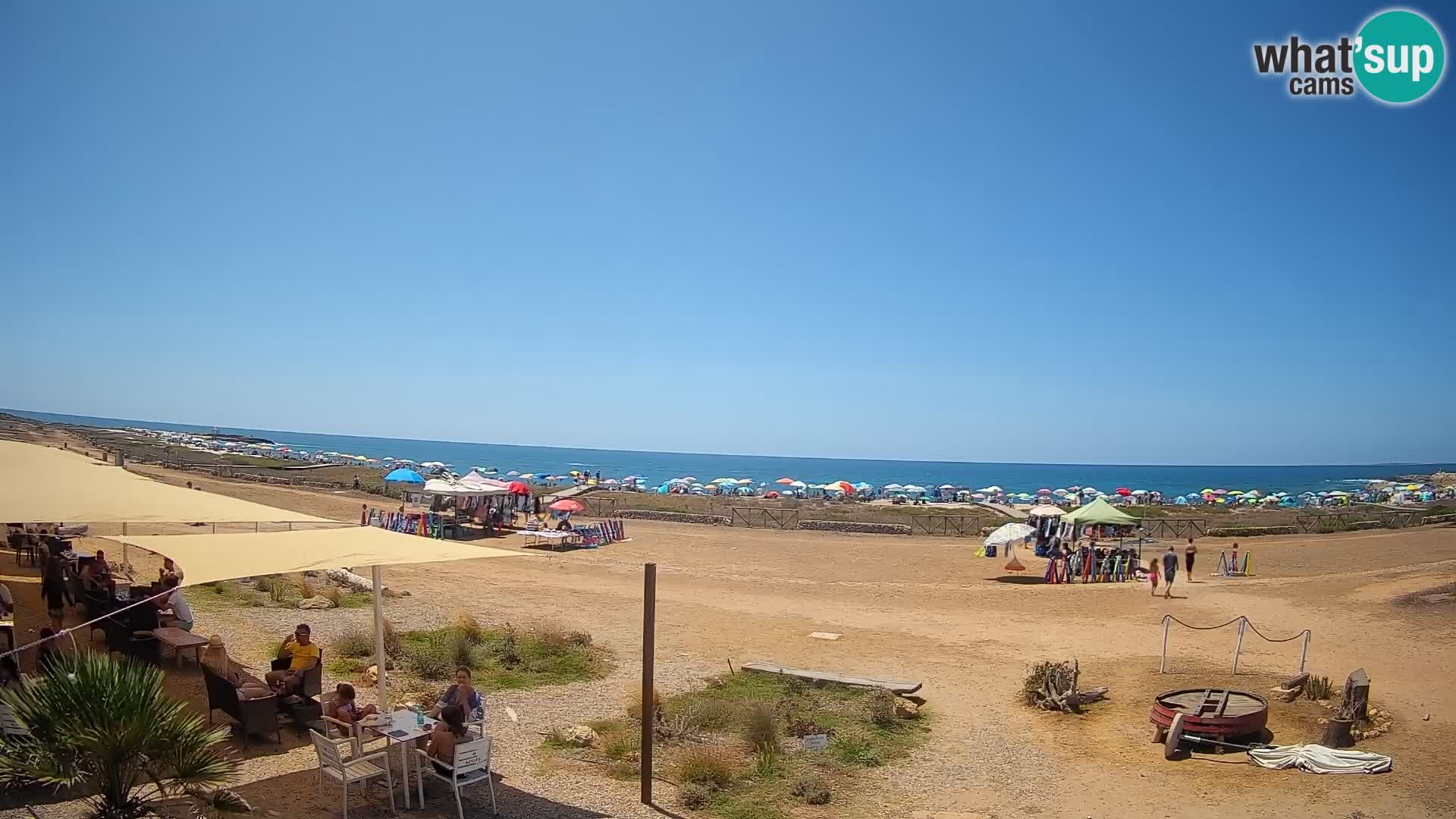 Is Arutas webcam beach | Oristano – Sardinia