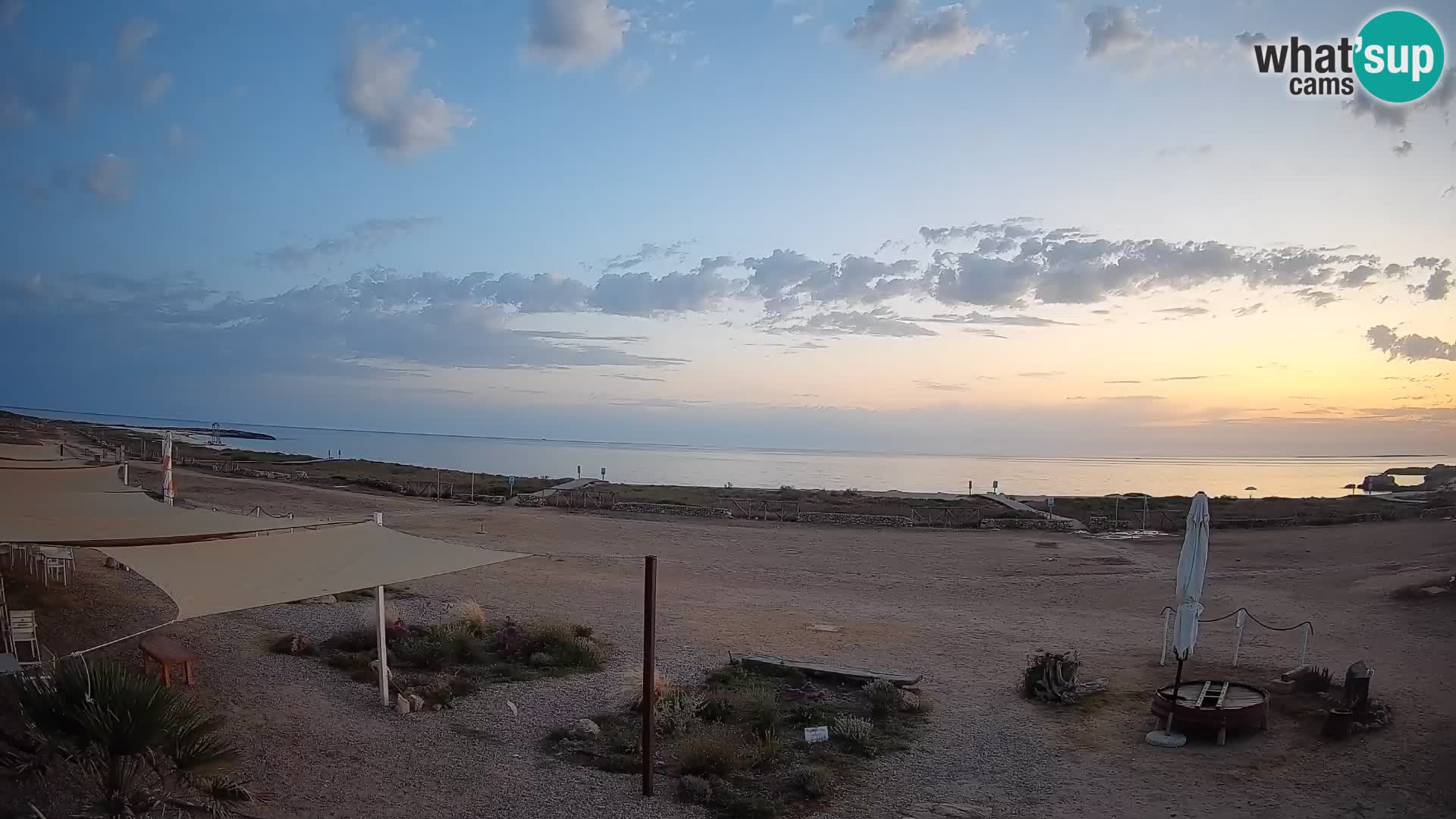 Strand Is Arutas webcam | Oristano – Sardinien