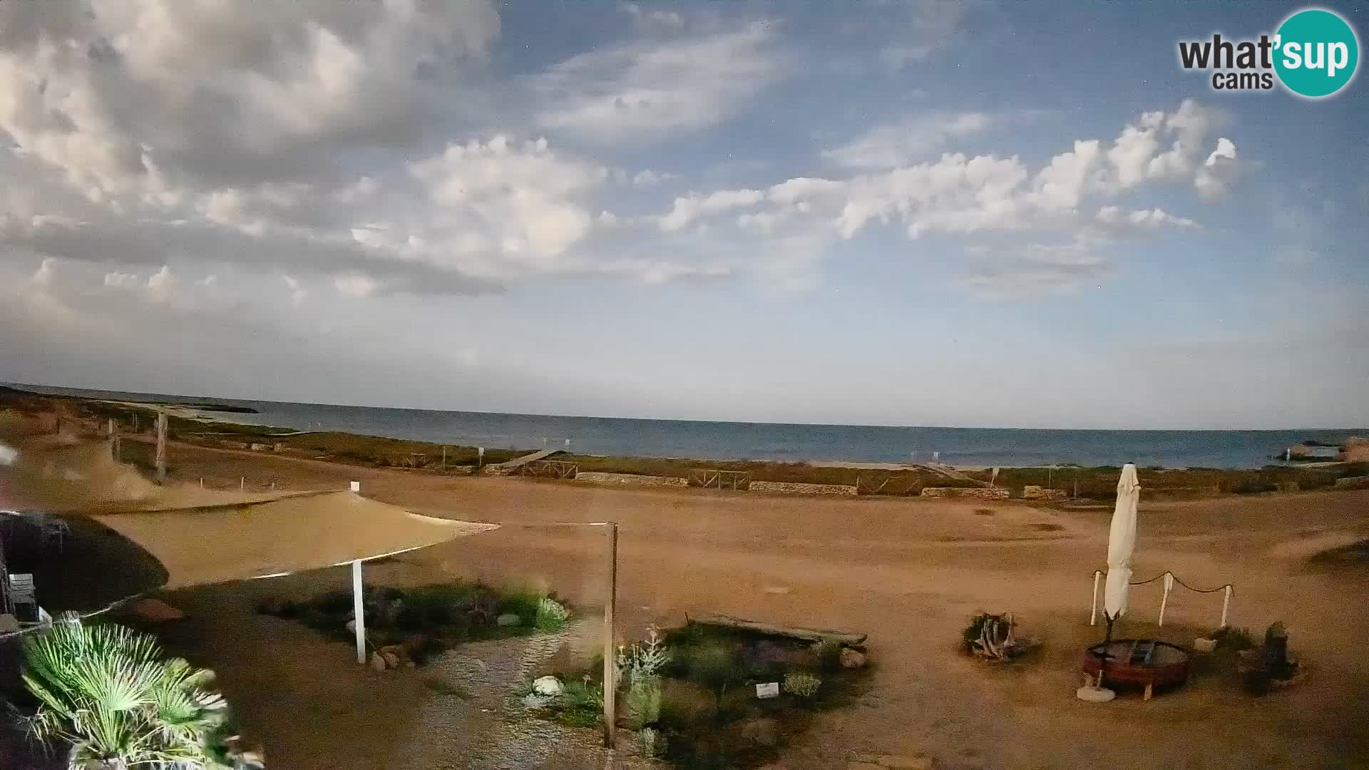 Strand Is Arutas webcam | Oristano – Sardinien