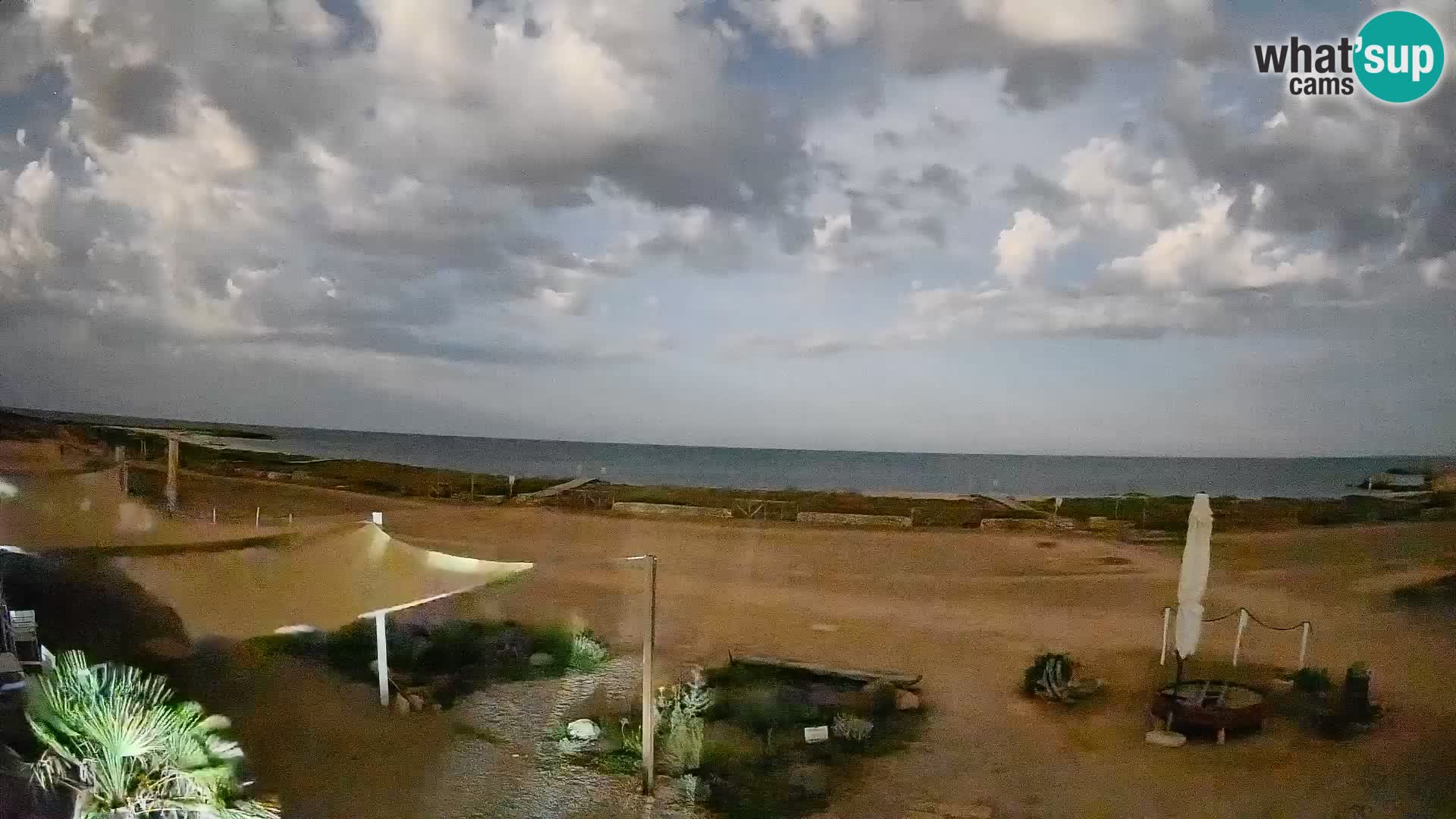 Strand Is Arutas webcam | Oristano – Sardinien