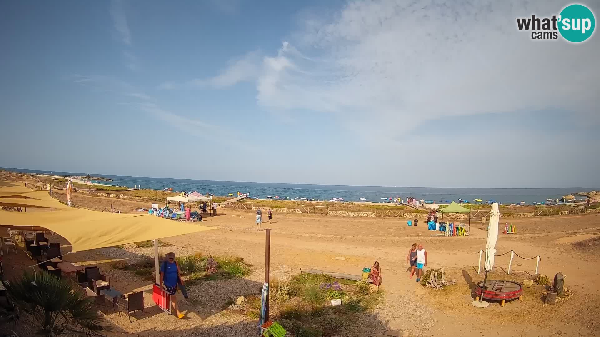 Is Arutas livecam plage | Oristano – Sardaigne