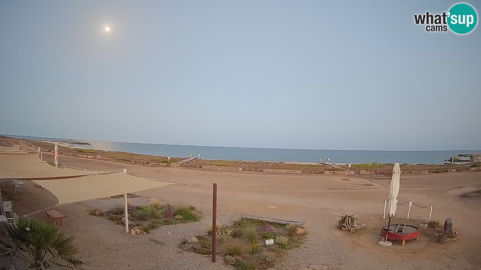 Strand Is Arutas webcam | Oristano – Sardinien