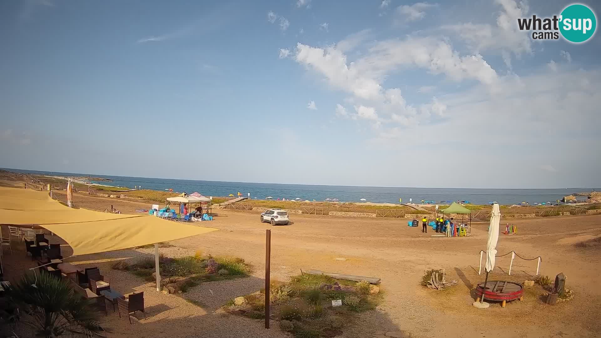 Is Arutas livecam plage | Oristano – Sardaigne