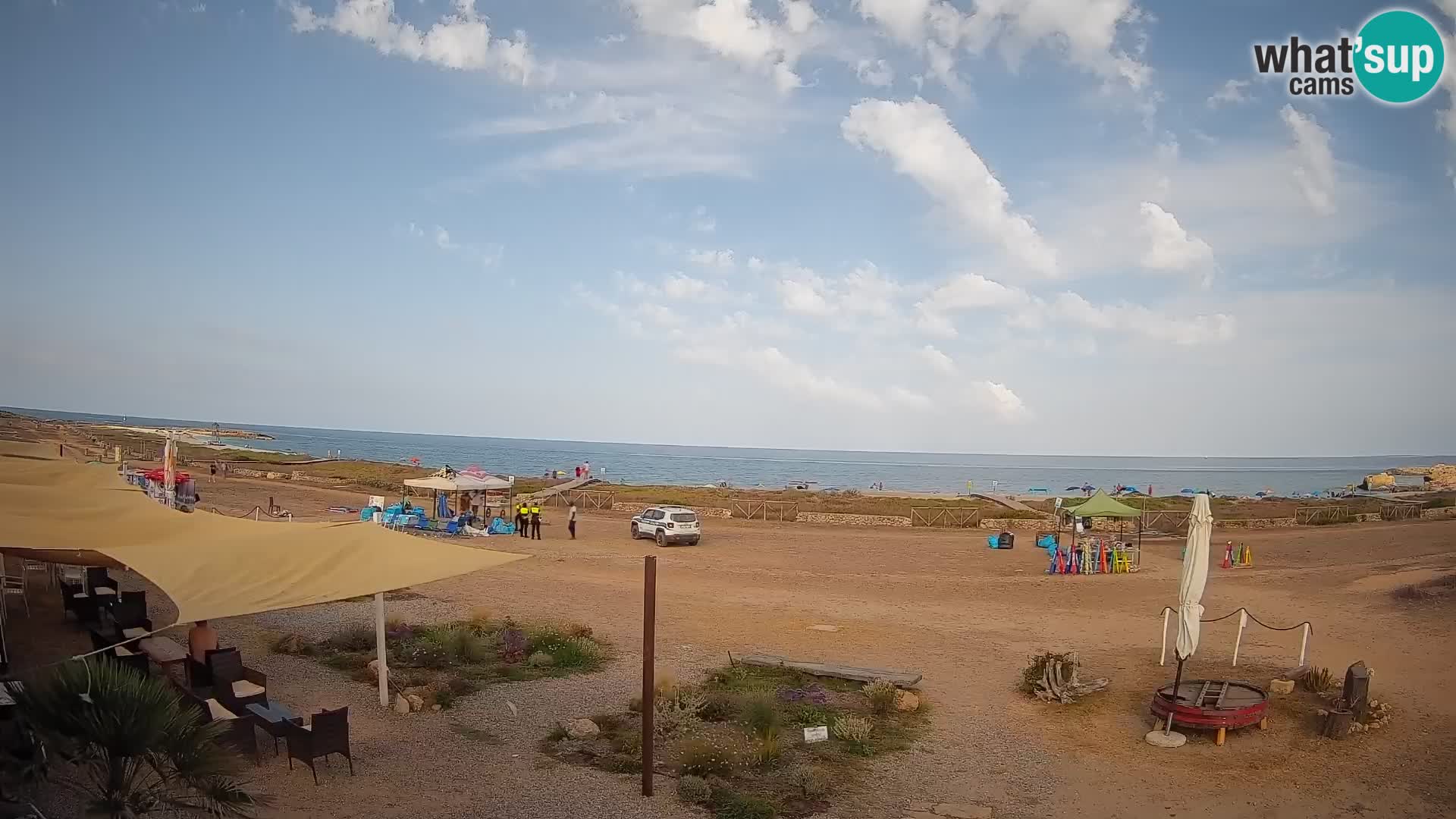 Webcam Is Arutas spiaggia | Oristano – Sardegna