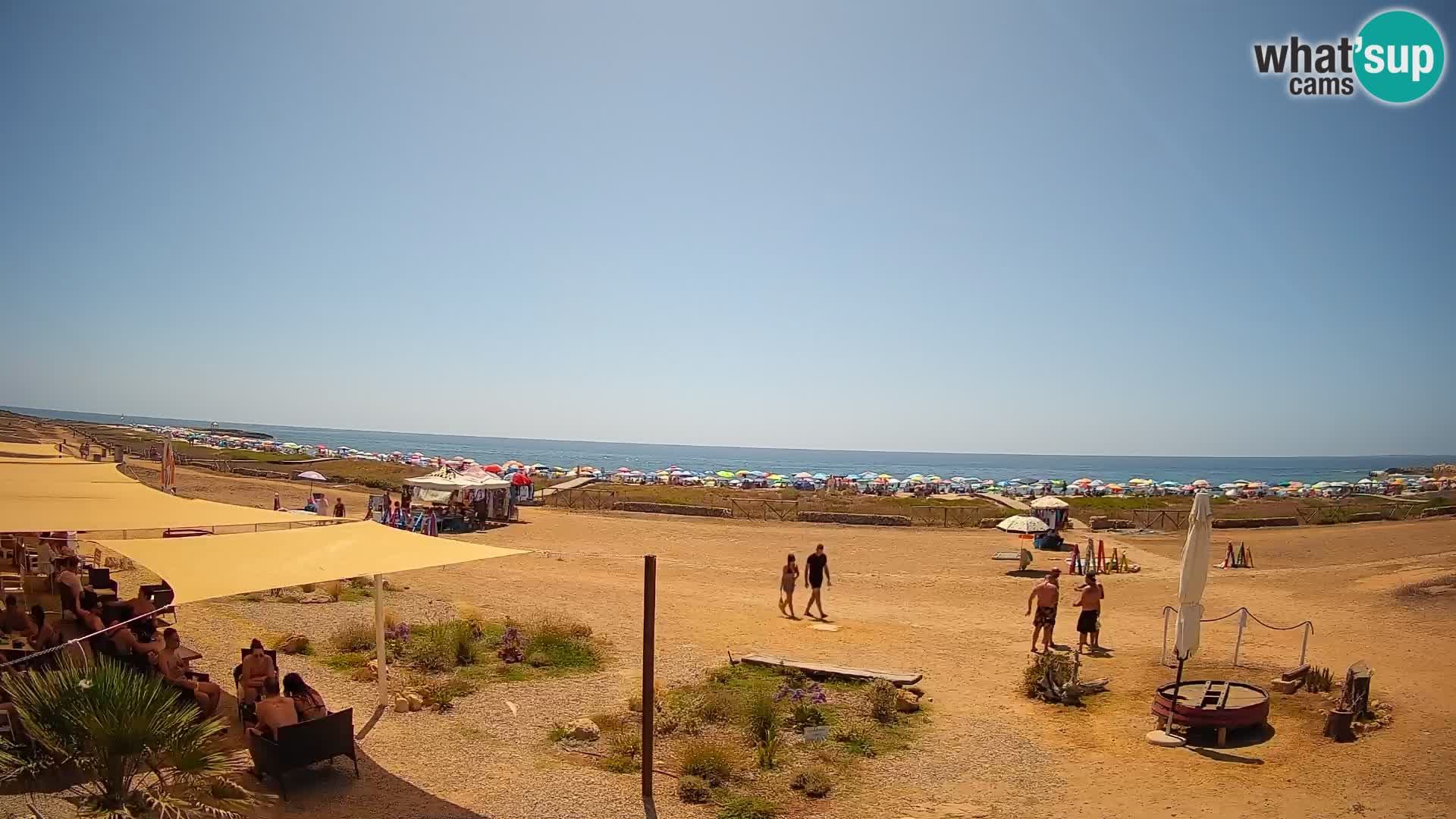 Is Arutas livecam plage | Oristano – Sardaigne