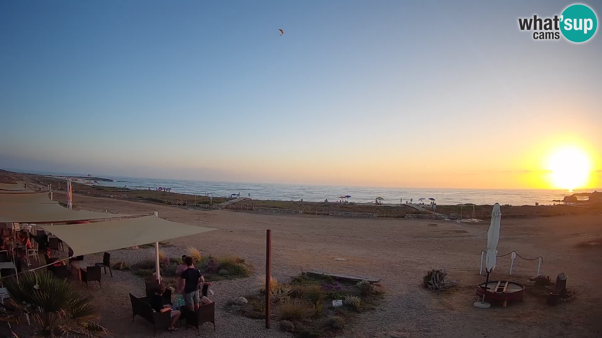 Strand Is Arutas webcam | Oristano – Sardinien