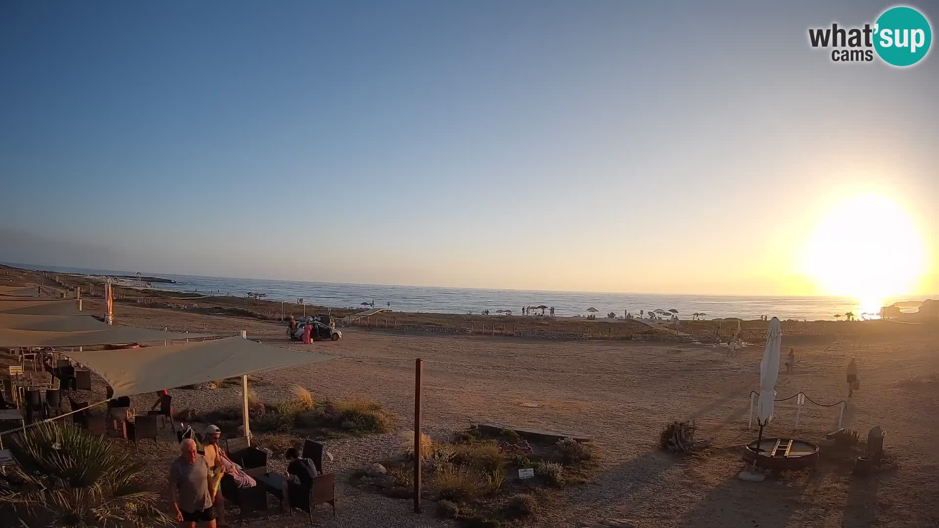Is Arutas livecam plage | Oristano – Sardaigne