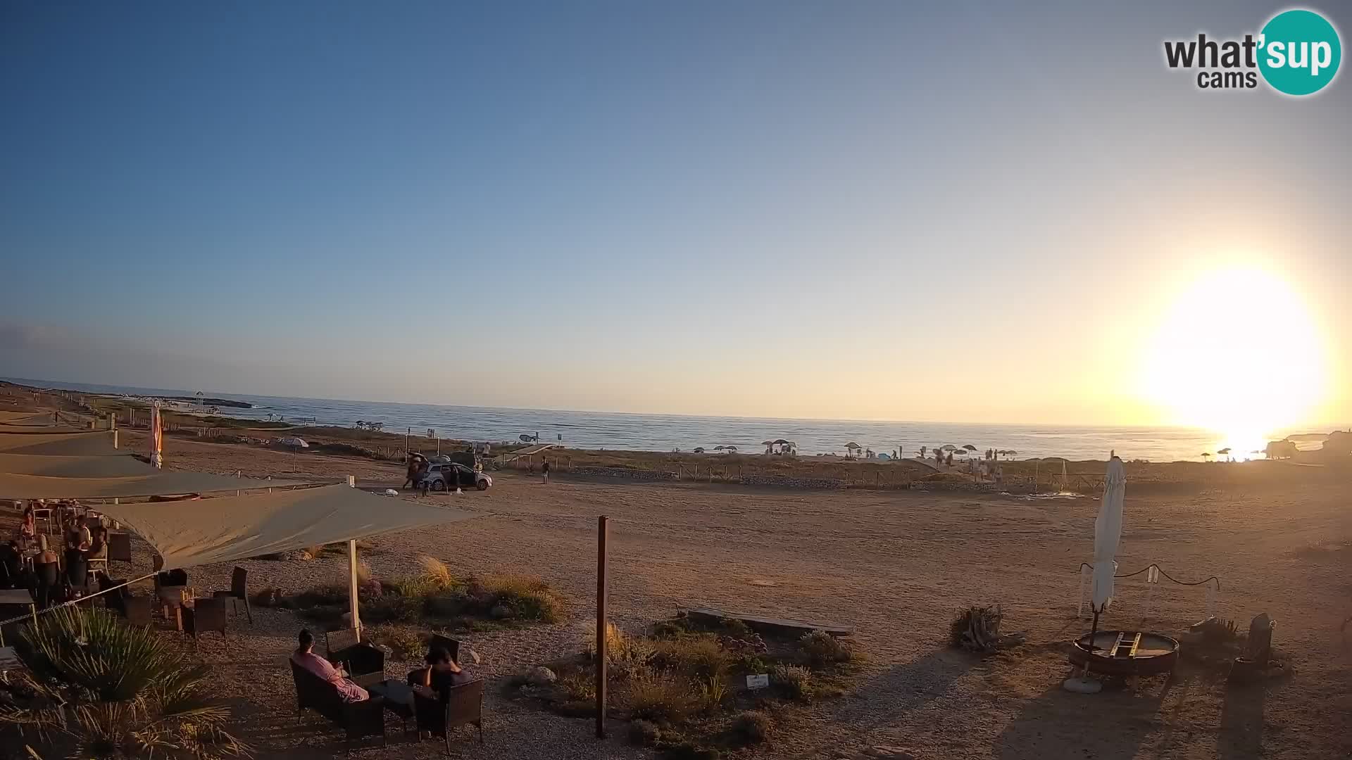 Is Arutas webcam beach | Oristano – Sardinia