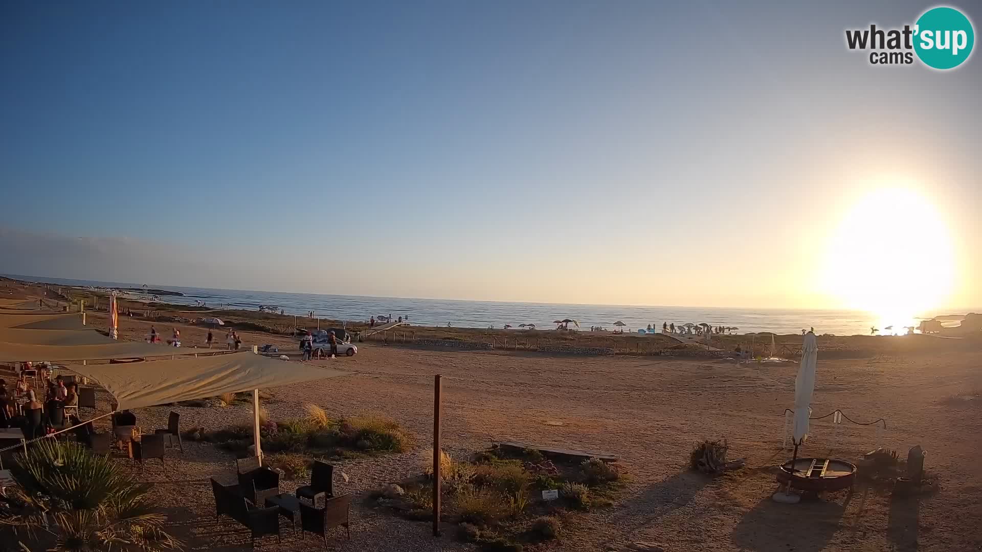 Is Arutas livecam plage | Oristano – Sardaigne