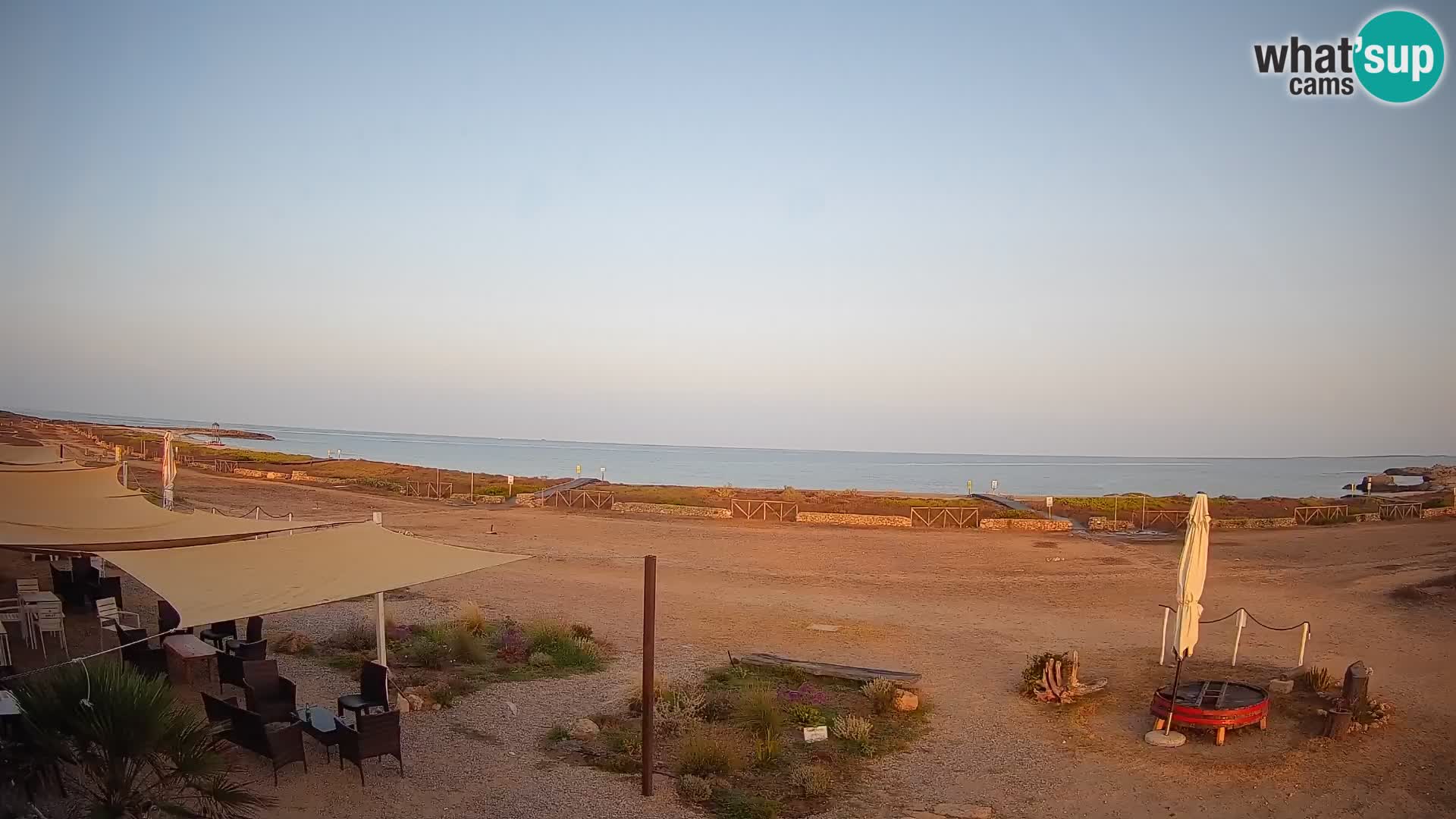 Strand Is Arutas webcam | Oristano – Sardinien