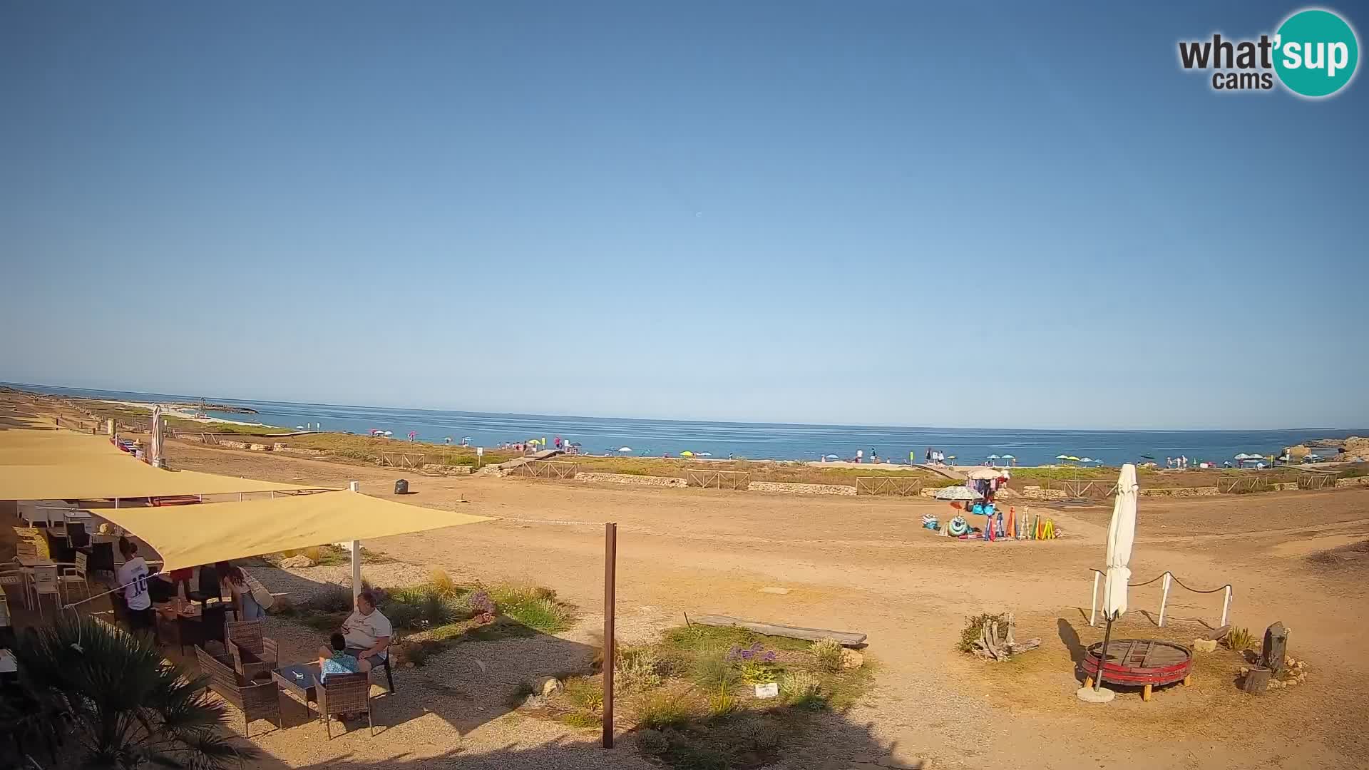 Is Arutas webcam beach | Oristano – Sardinia