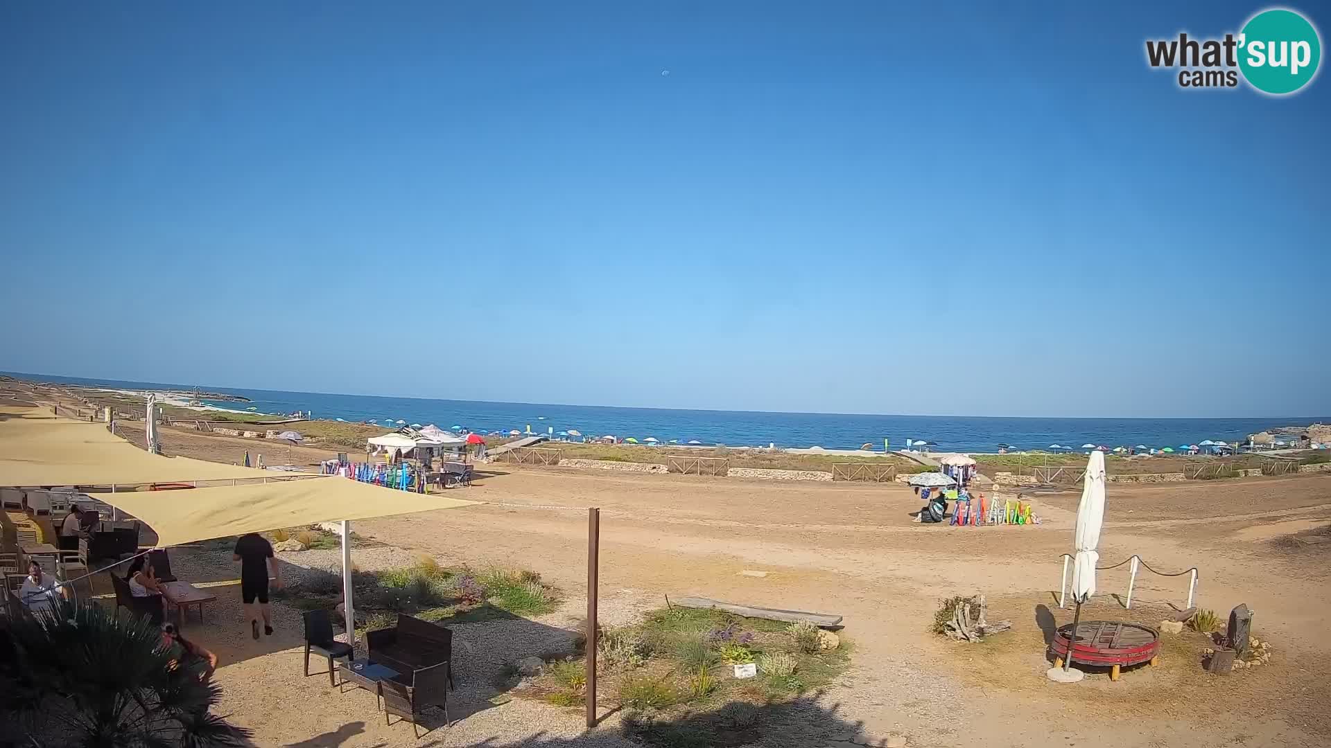 Is Arutas webcam beach | Oristano – Sardinia