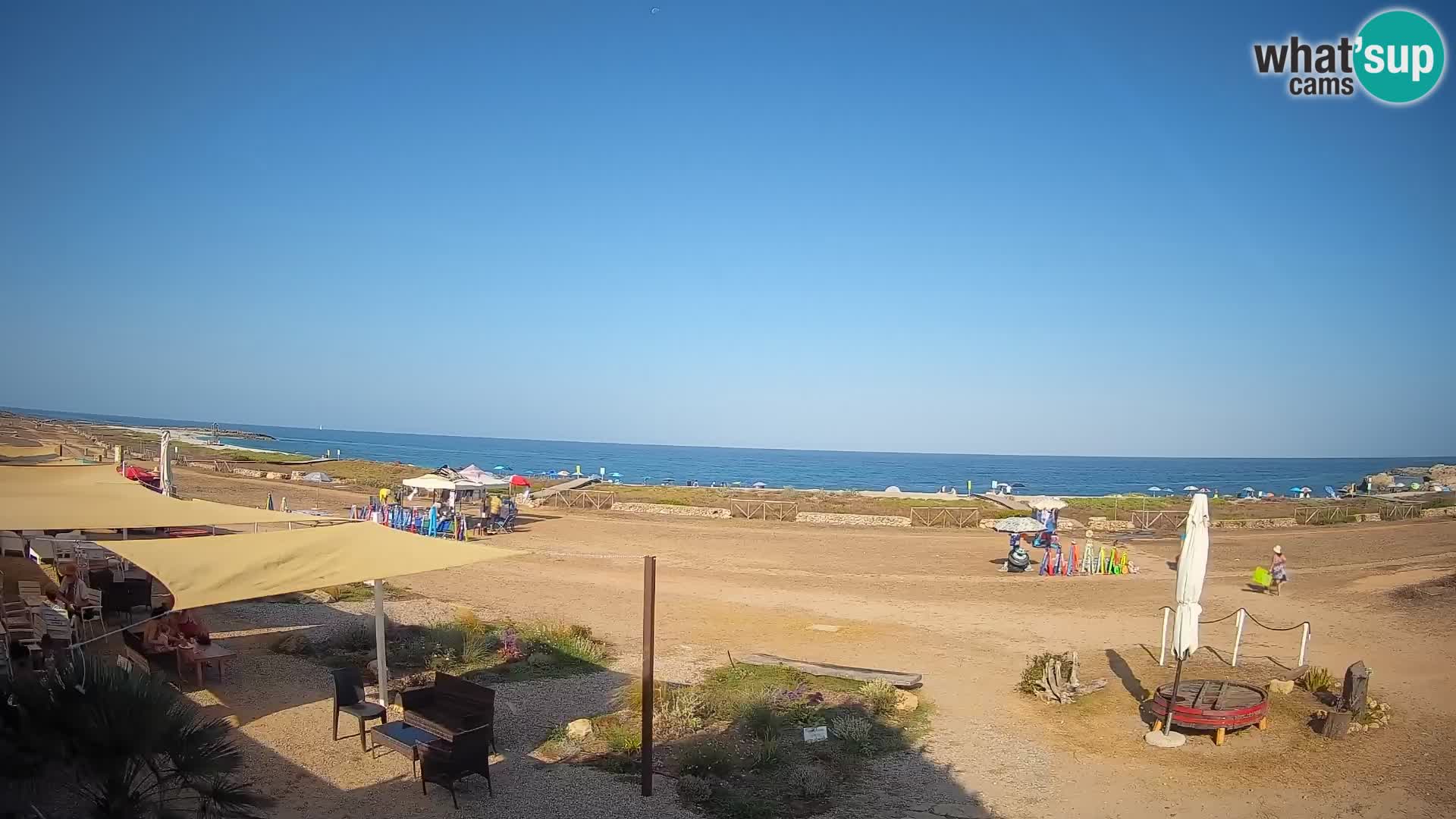Is Arutas webcam beach | Oristano – Sardinia