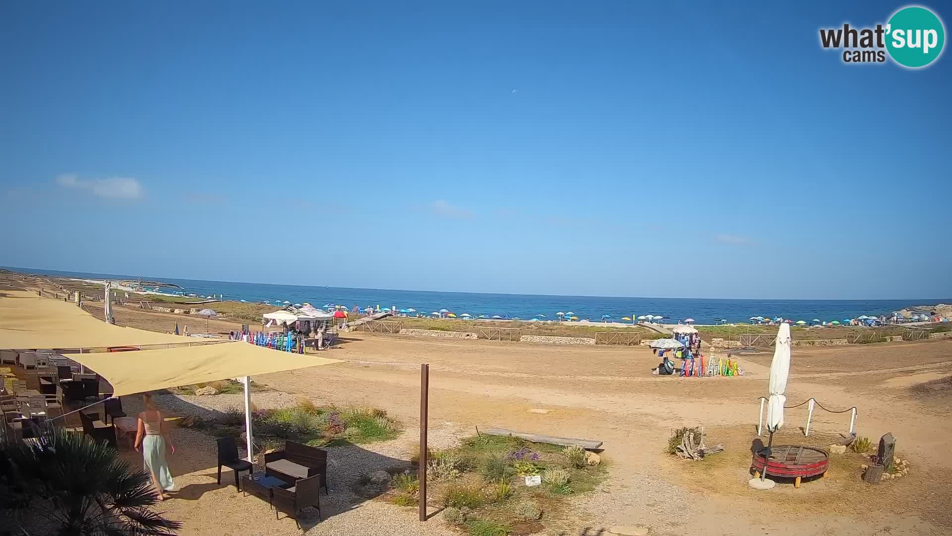 Webcam Is Arutas spiaggia | Oristano – Sardegna