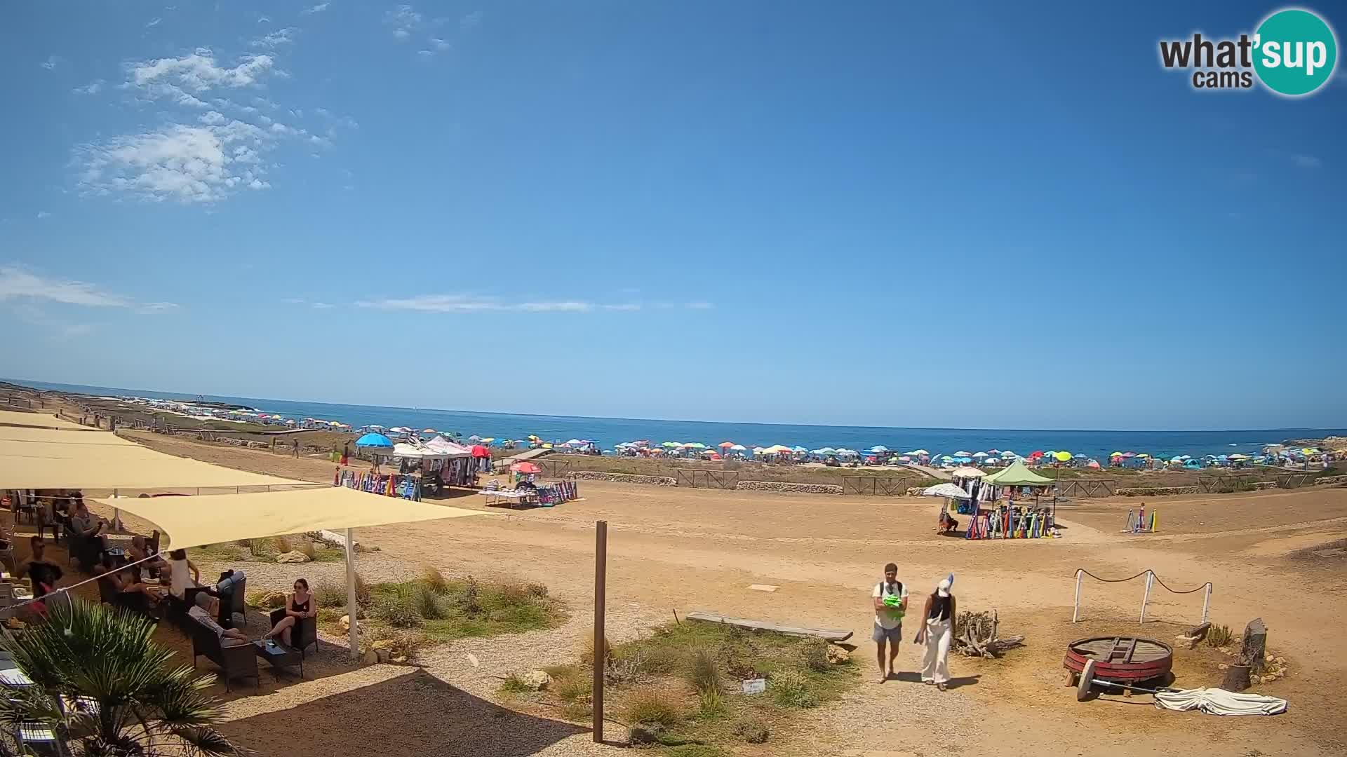 Webcam Is Arutas spiaggia | Oristano – Sardegna