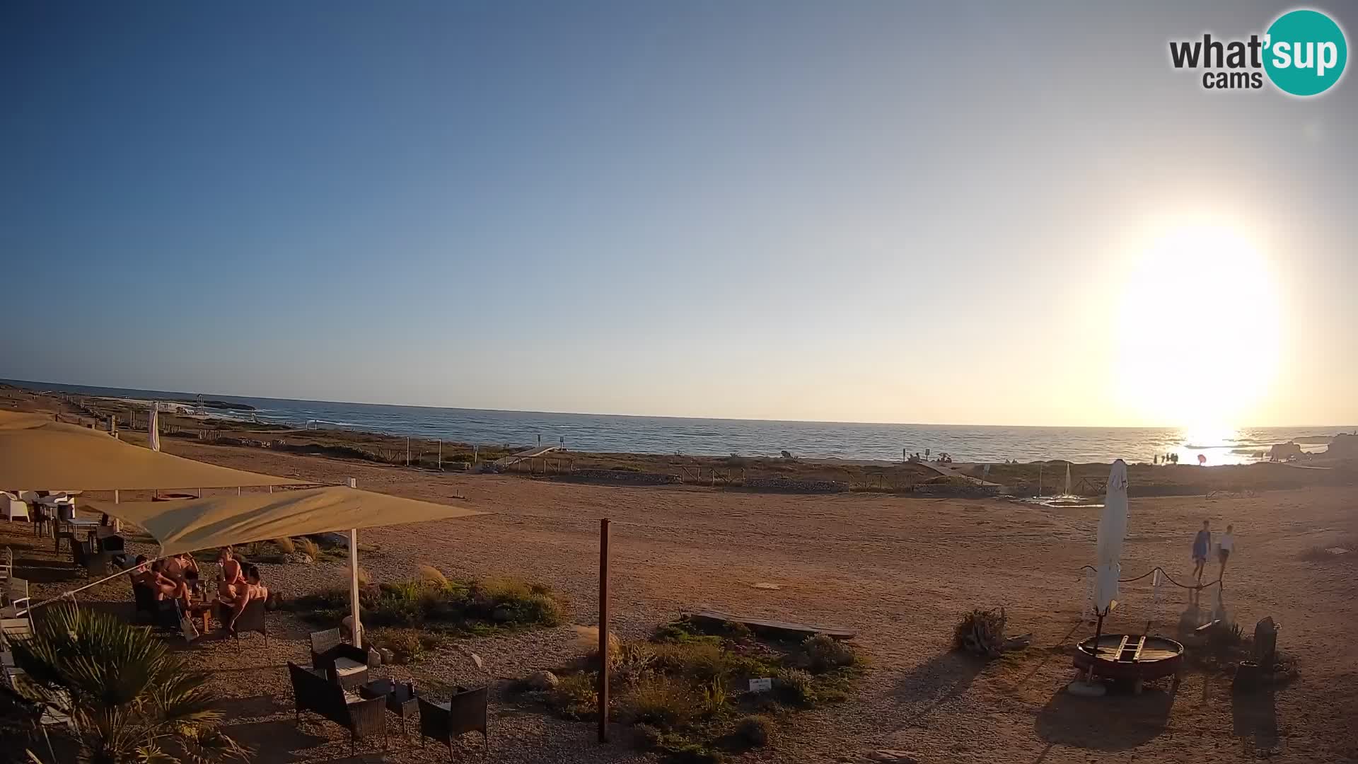 Web kamera Is Arutas plaža | Oristano – Sardinija