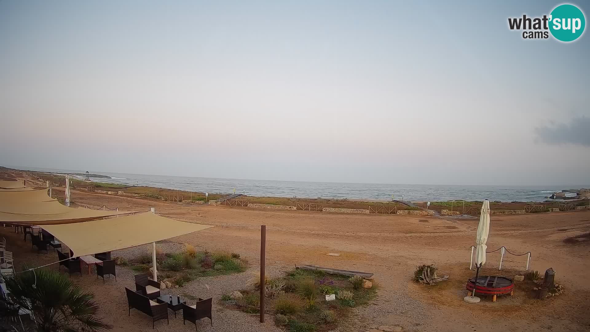 Strand Is Arutas webcam | Oristano – Sardinien