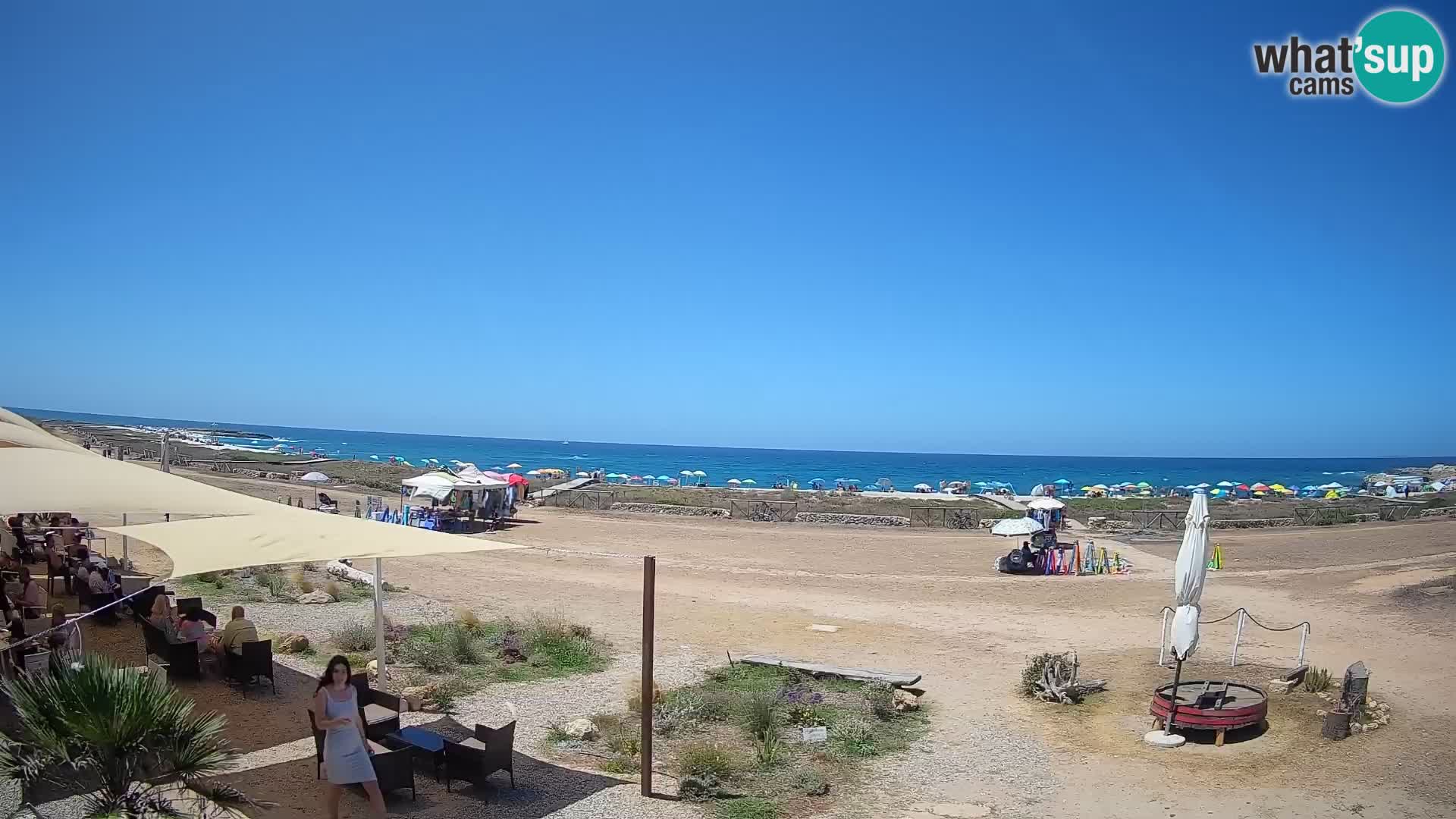 Is Arutas livecam plage | Oristano – Sardaigne
