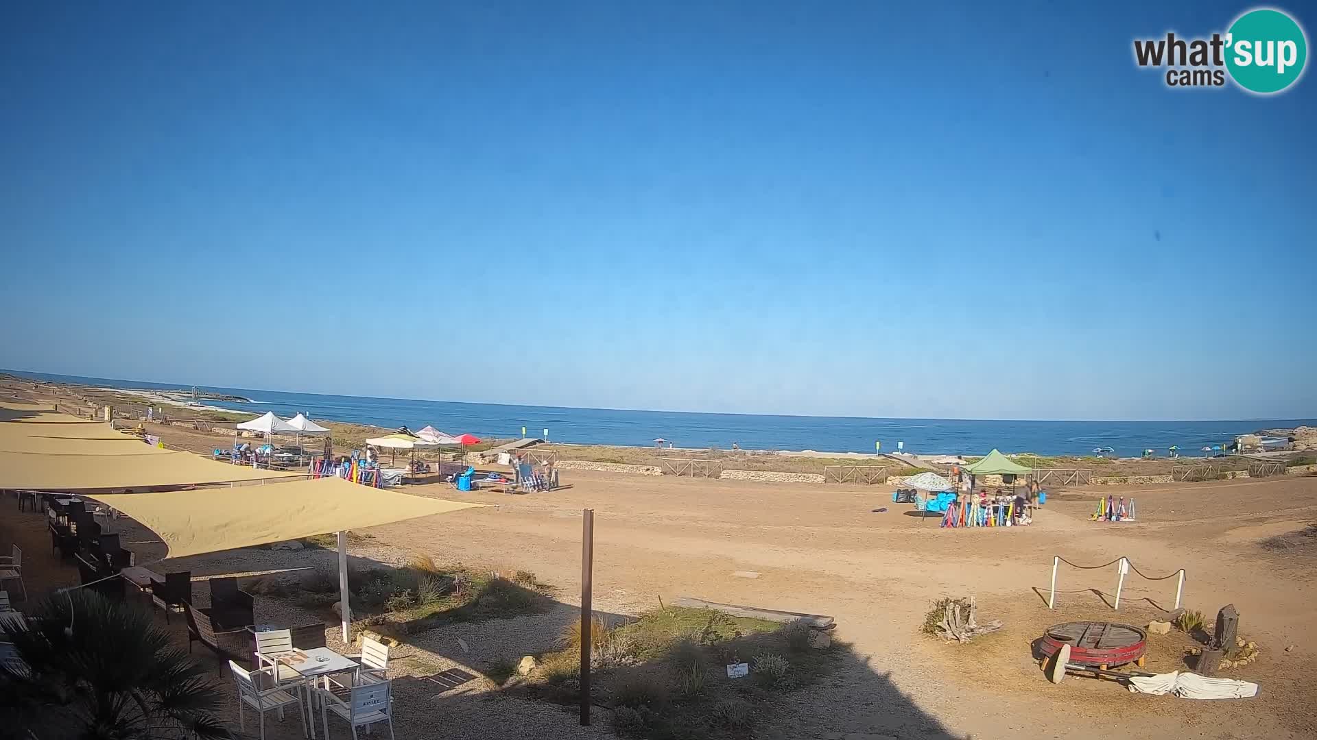 Webcam Is Arutas spiaggia | Oristano – Sardegna
