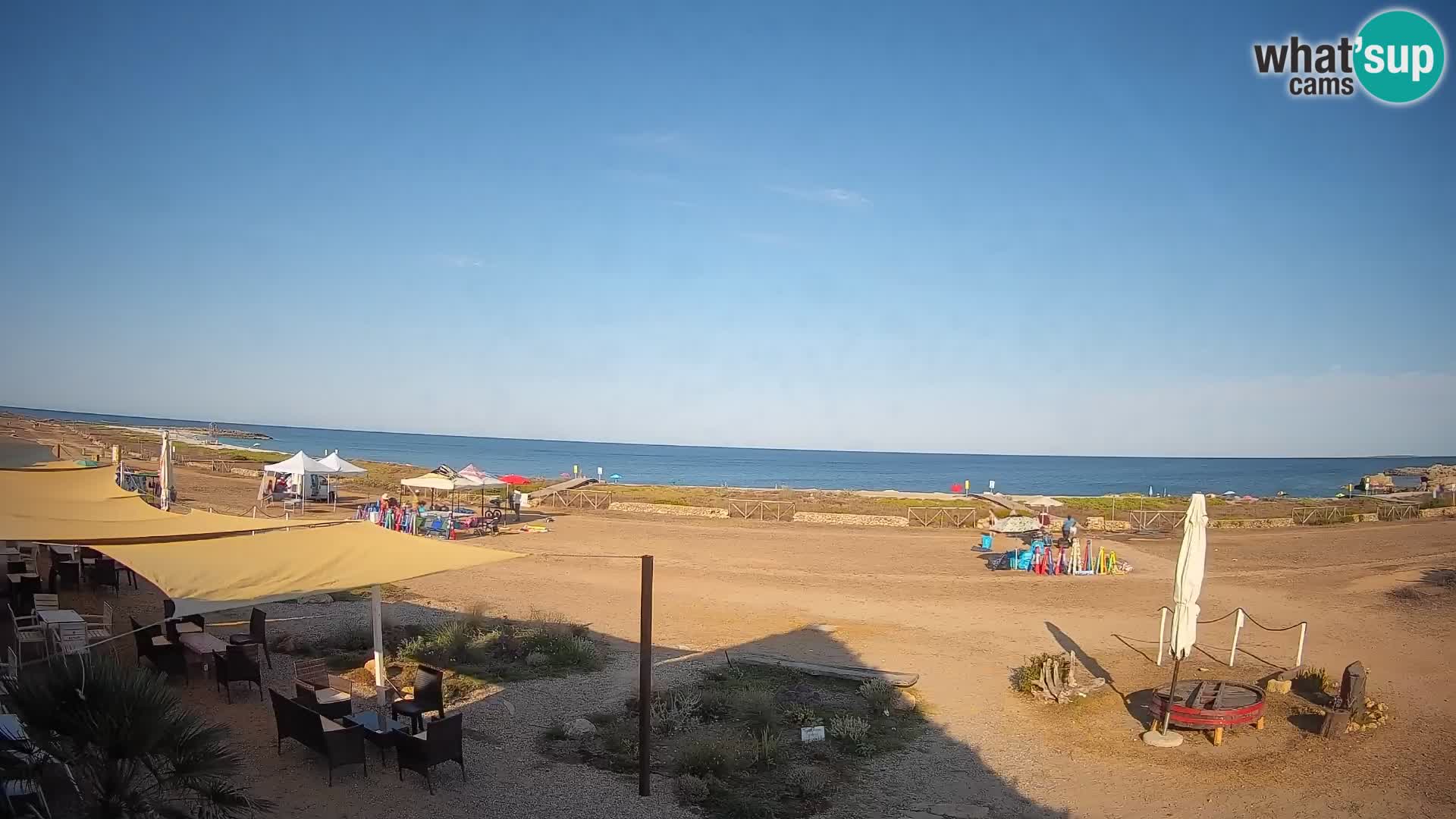 Web kamera Is Arutas plaža | Oristano – Sardinija
