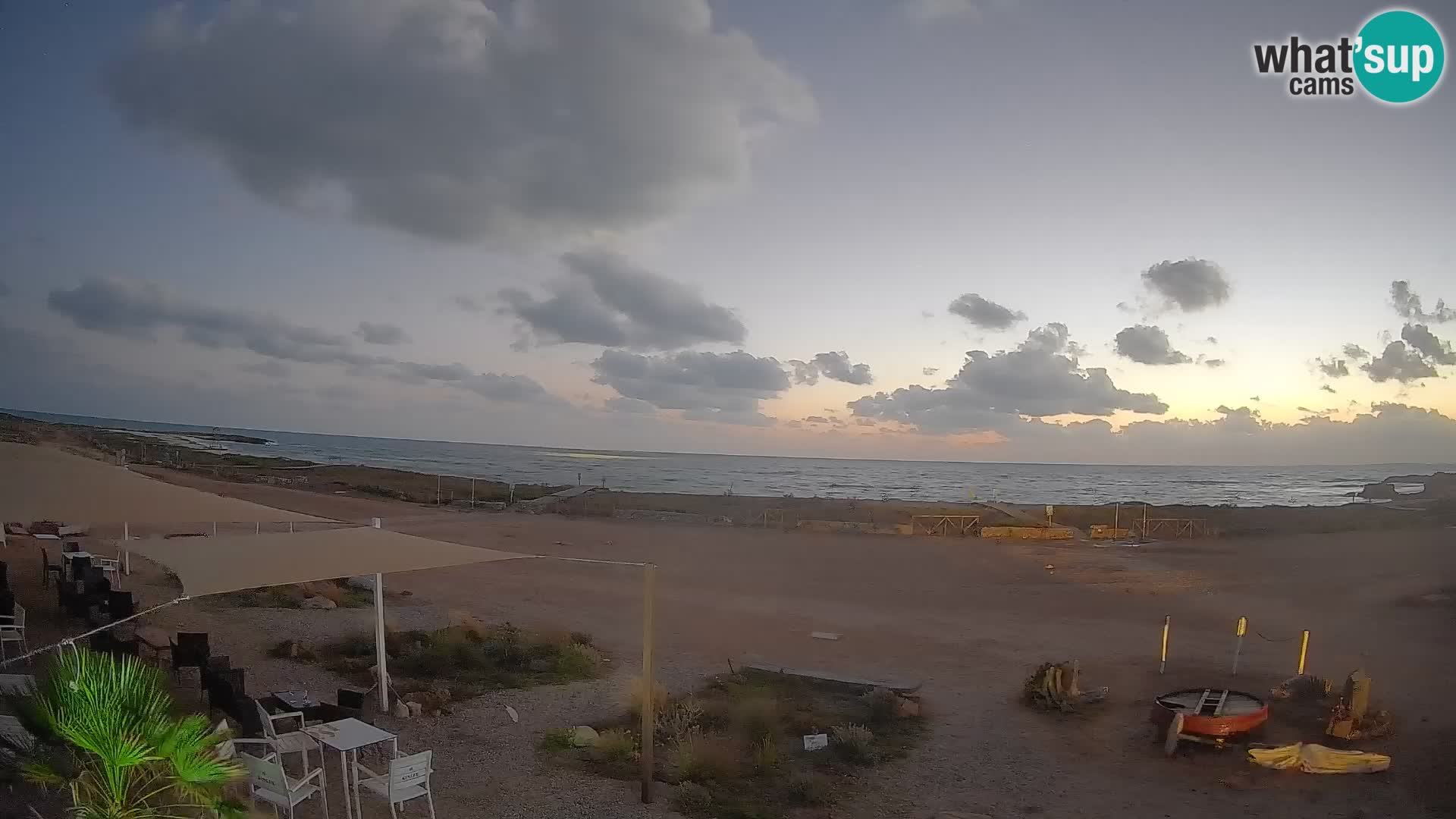 Strand Is Arutas webcam | Oristano – Sardinien