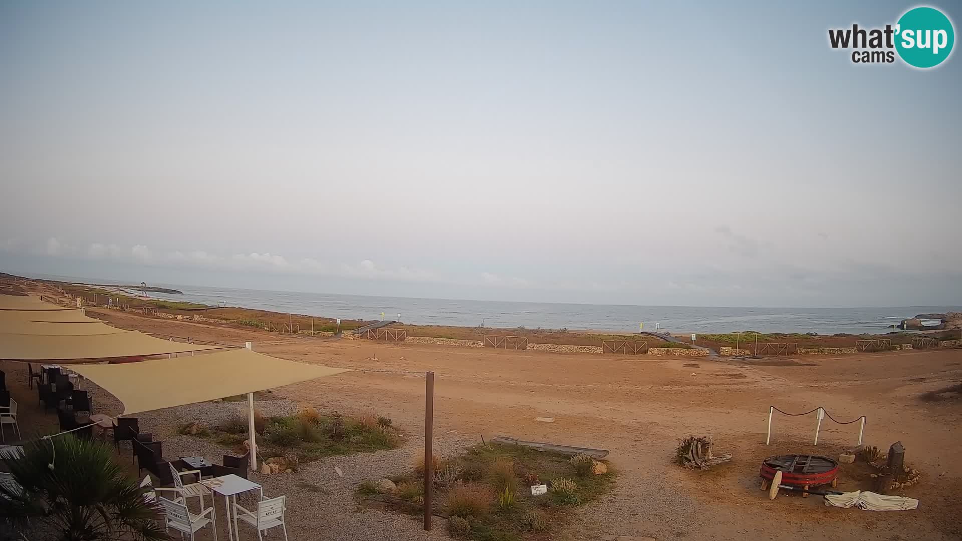 Strand Is Arutas webcam | Oristano – Sardinien