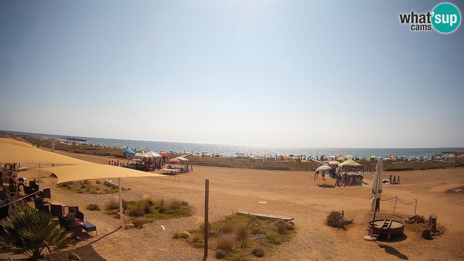 Is Arutas webcam beach | Oristano – Sardinia